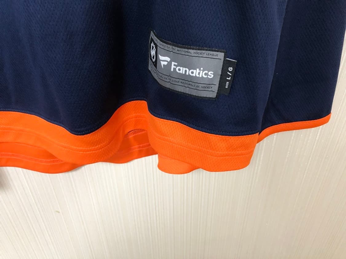 NHL 파나틱스 에드민턴오일러스 써드유니폼/져지 L 97 코너 맥데이비스 상품이미지7