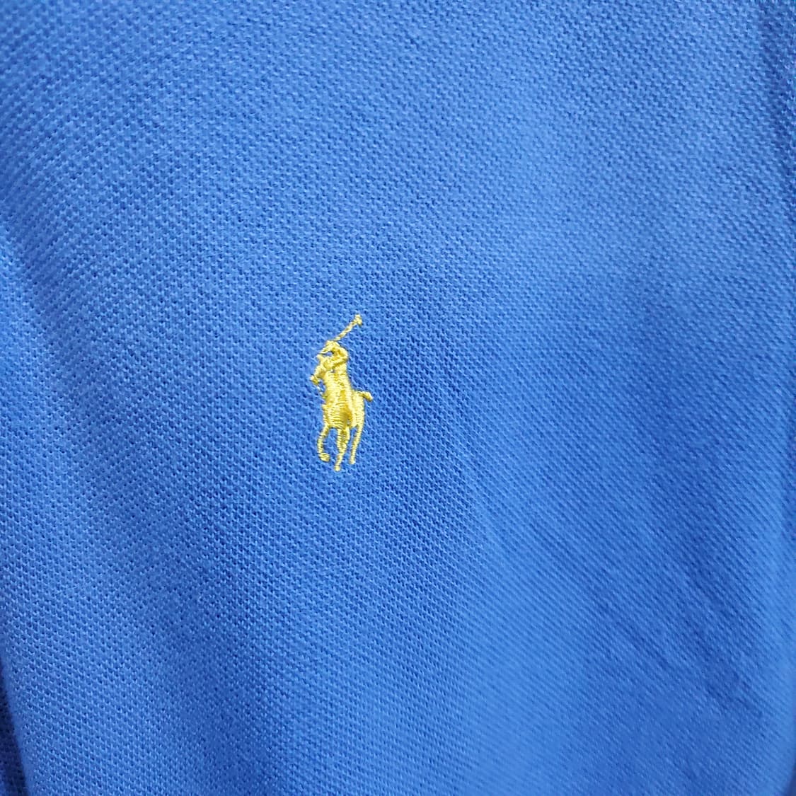 폴로 랄프로렌 블루 카라 반팔티  상품이미지3