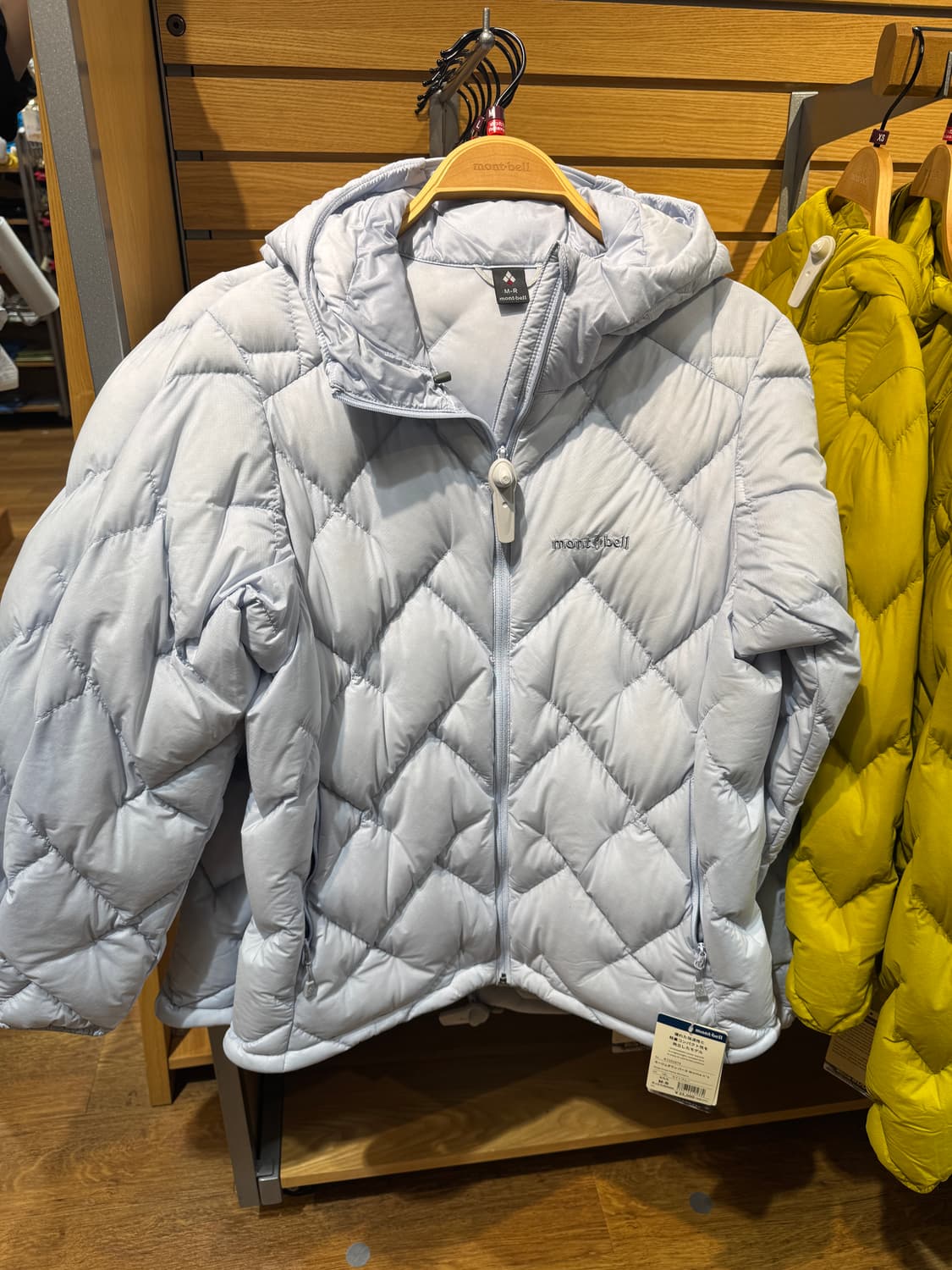 몽벨 네이지 다운 파카 라이트블루 M-R, L 등등 상품이미지1