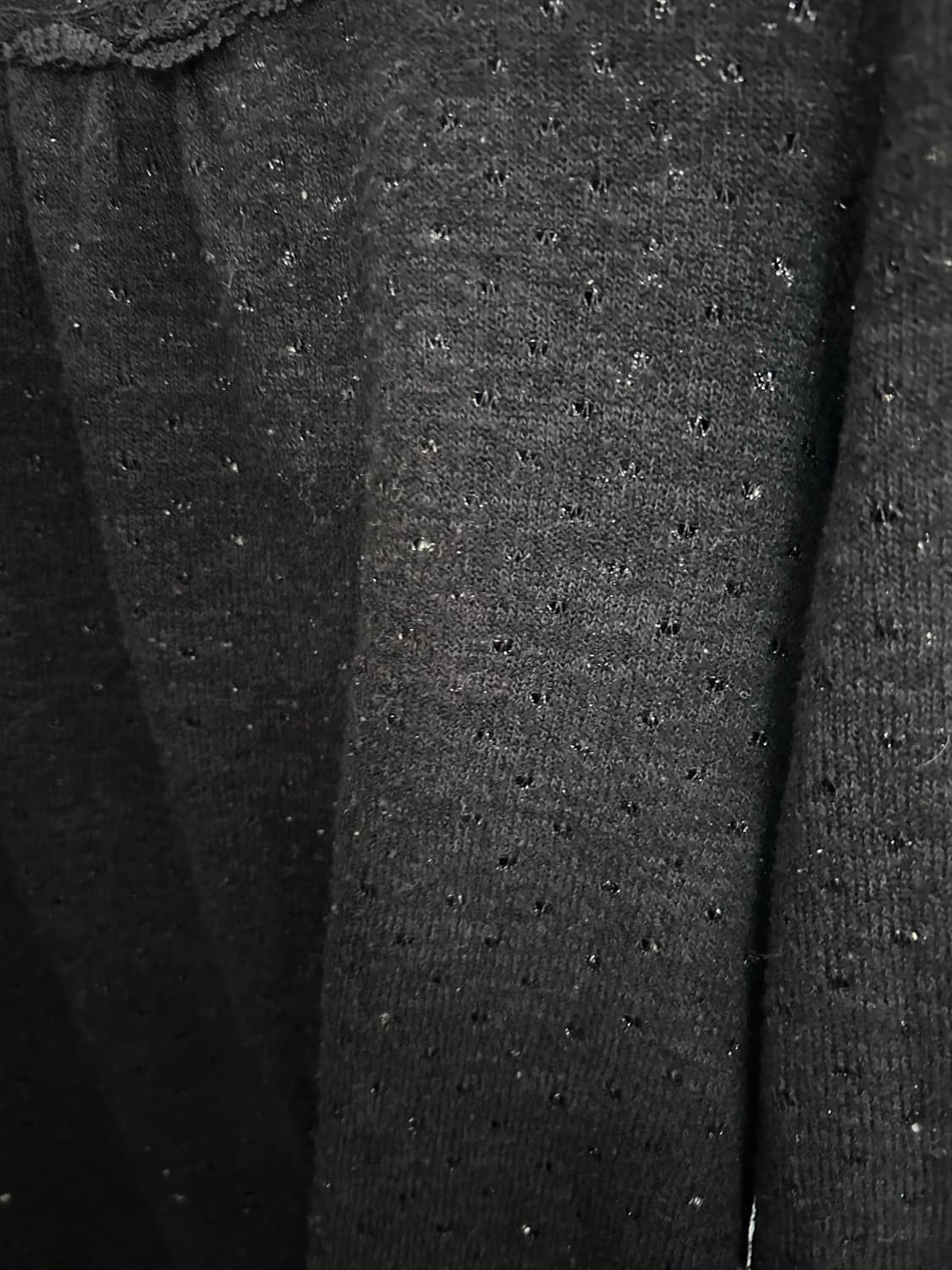 급처! 엑시즈팜 블랙니트 상품이미지5