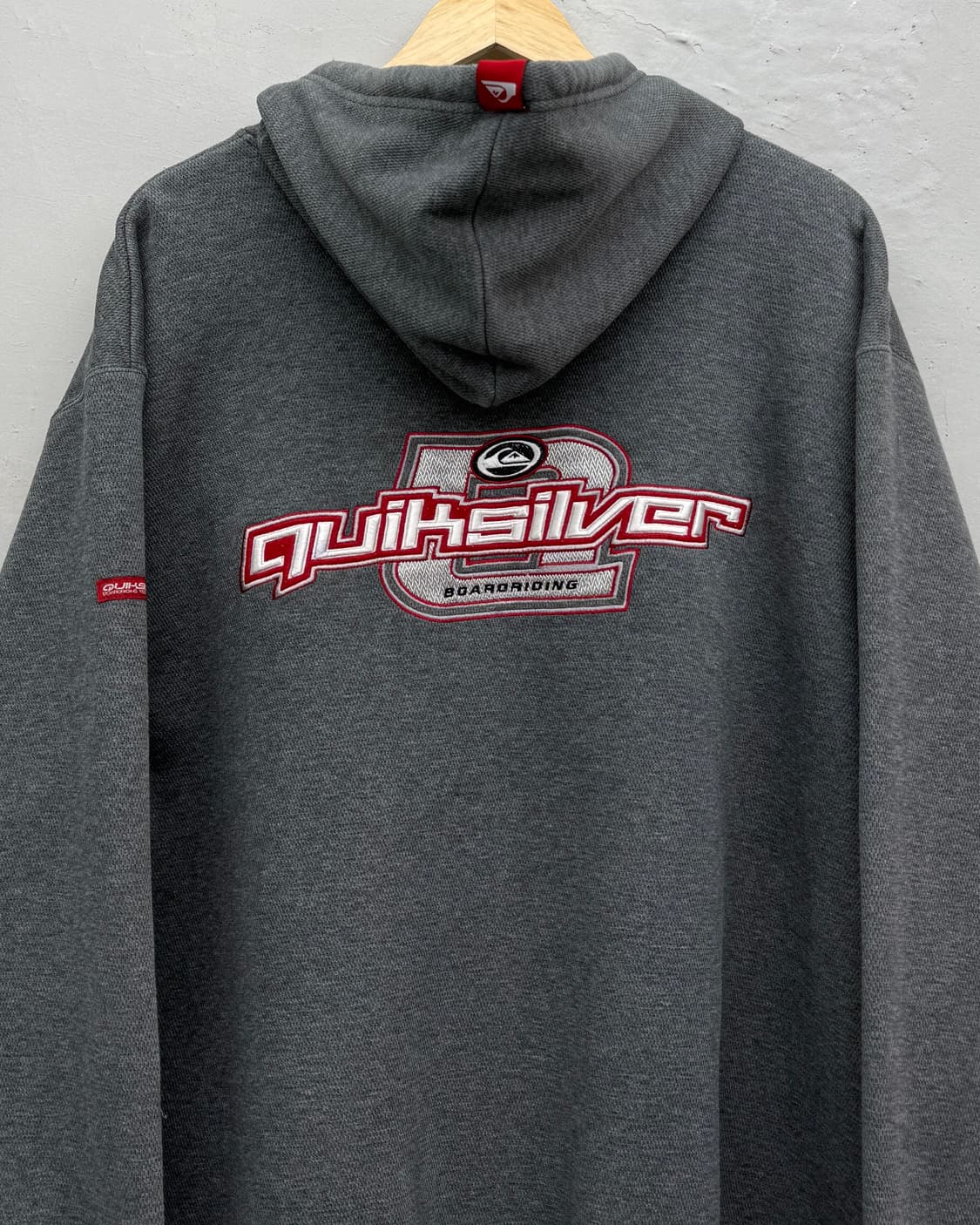 퀵 실버 00s 오버사이즈 집업 후디 상품이미지10