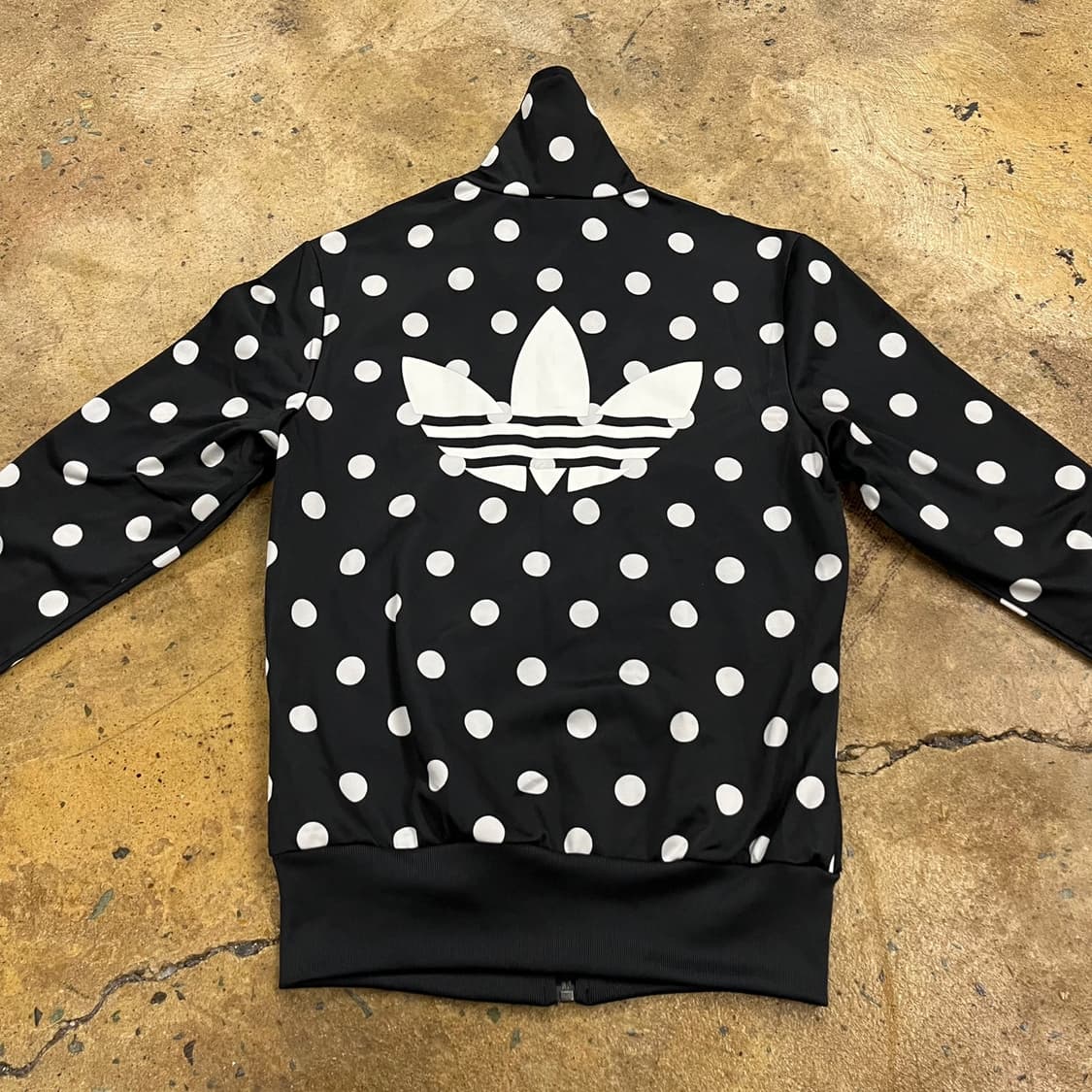 [정품/85] 아디다스 파이어버드 블랙 도트 트랙탑 져지 b17 상품이미지4