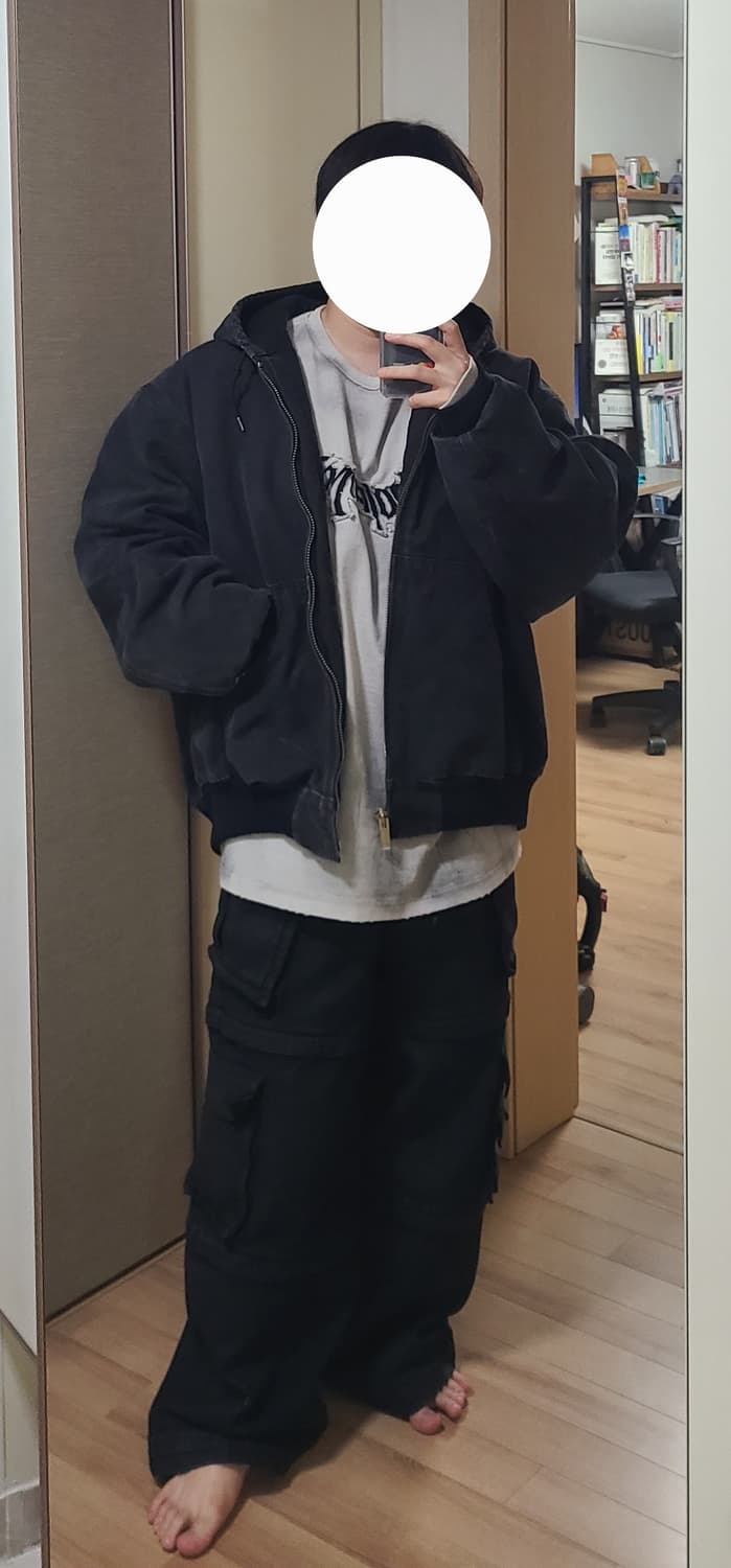 [2XL] 칼하트 J130 덕 액티브 자켓 블랙 BLK 상품이미지5