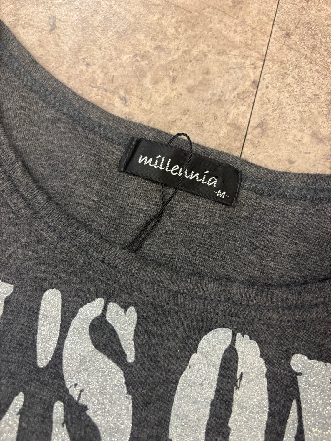 millonnia y2k 그레이 롱슬리브 #csz194 상품이미지3