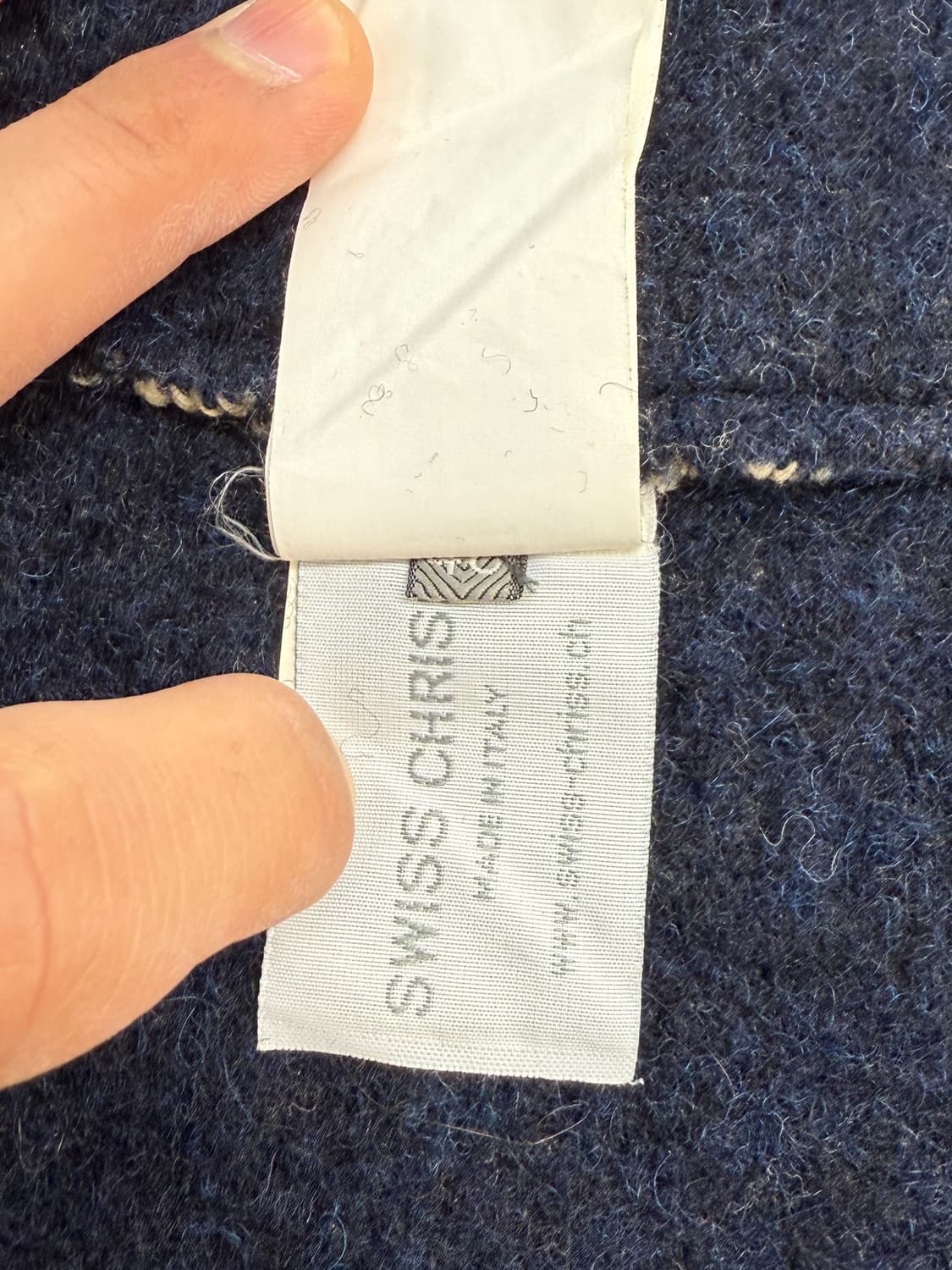 스위스 크리스 14A/W 울 코트 상품이미지8