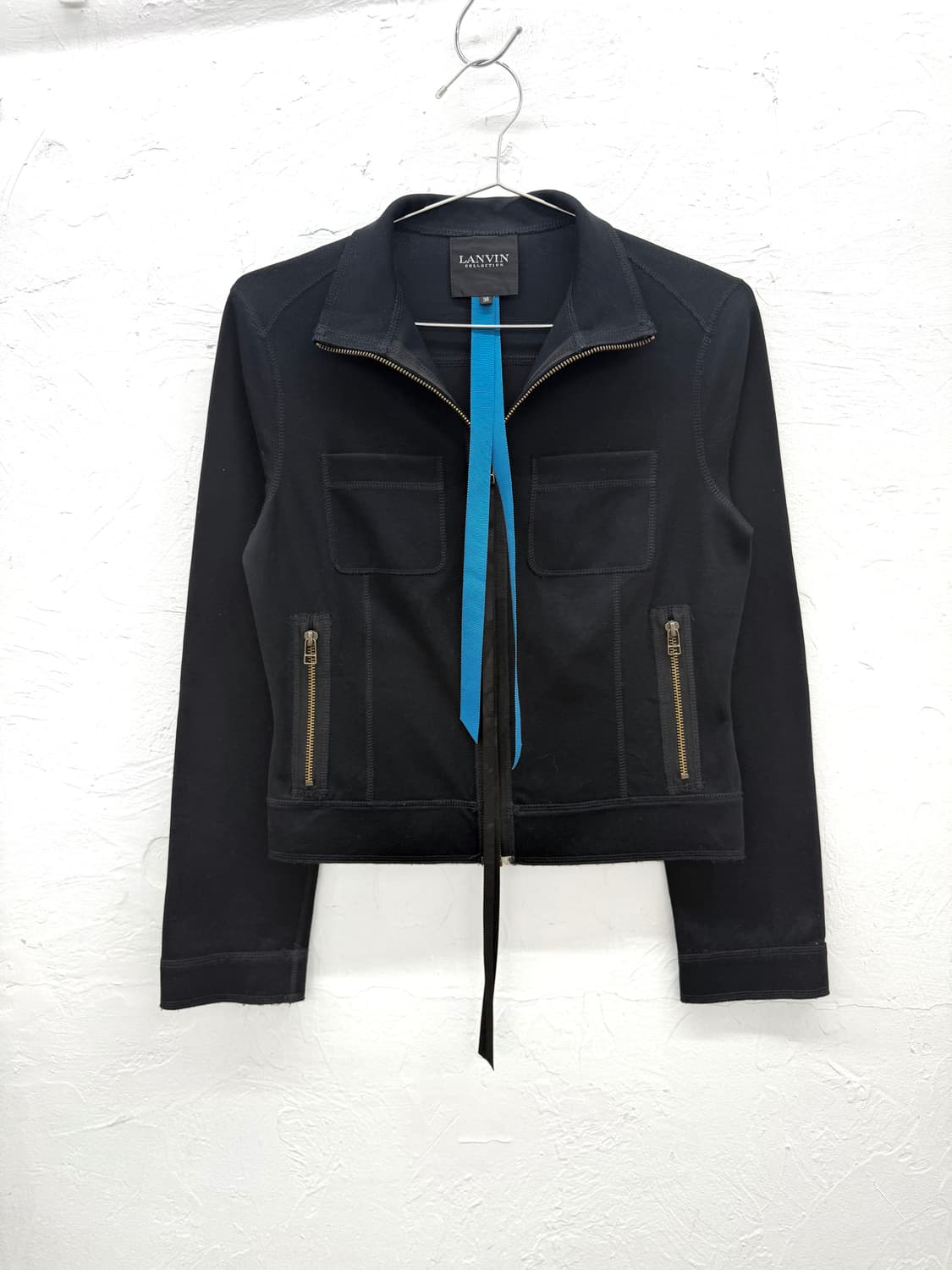 lanvin 컬렉션 그로그랭 집업 자켓 상품이미지1