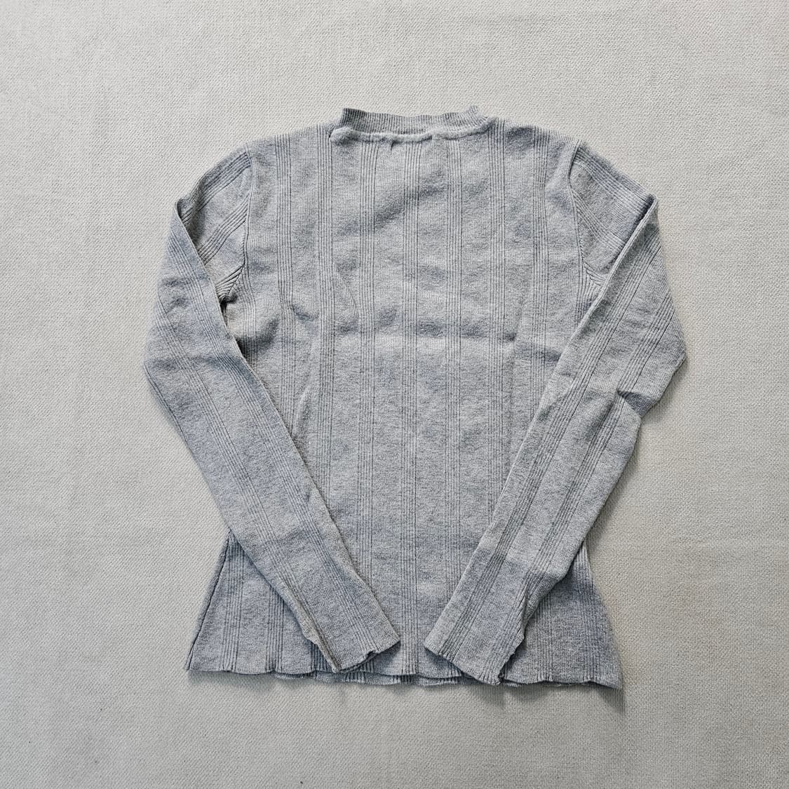 90 로엠 여성 골지 니트 0407Y 상품이미지2