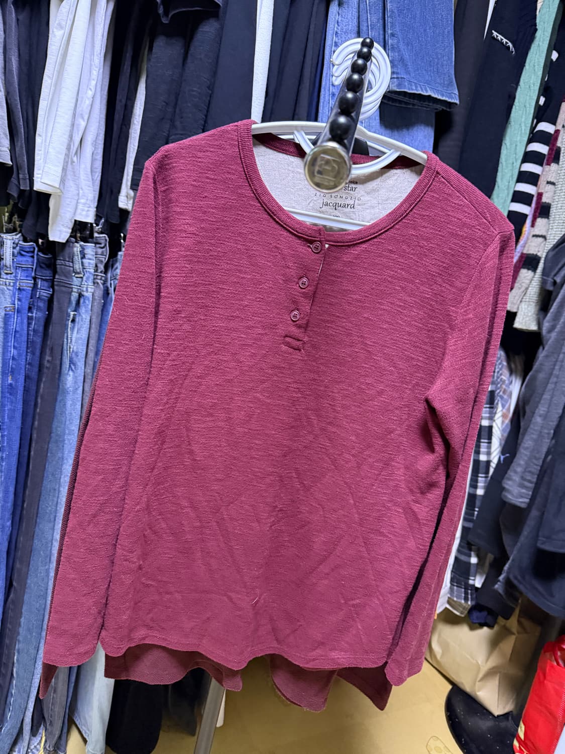 안녕하세요~ ziosongzio 긴팔 고급티셔츠100사이즈 판매합니다 상품이미지7