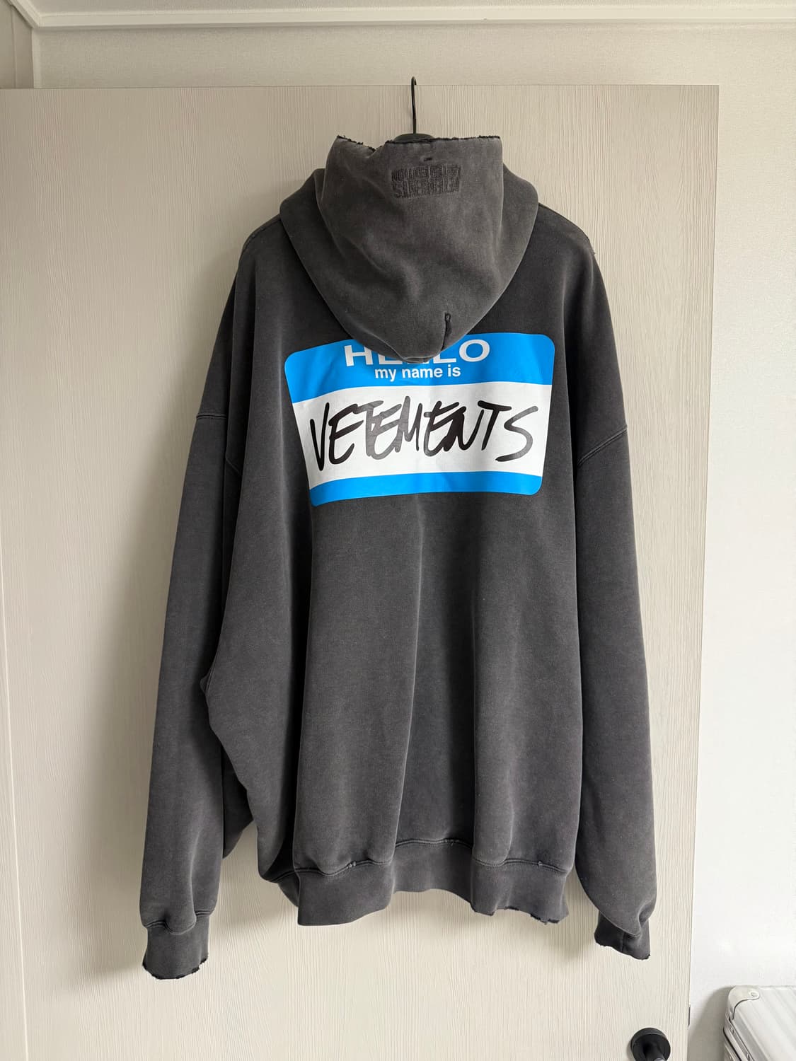 [M] 베트멍 마이네임이즈 집업 후드 그레이색상 상품이미지2