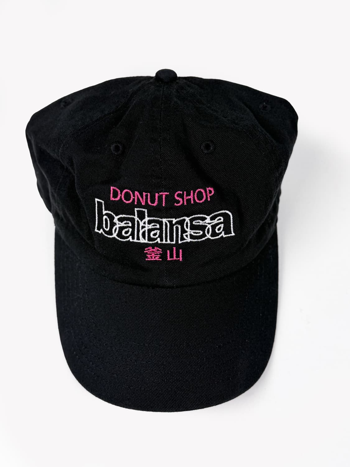 KREAM 단독 노티드도넛 발란사 볼캡 블랙 상품이미지1