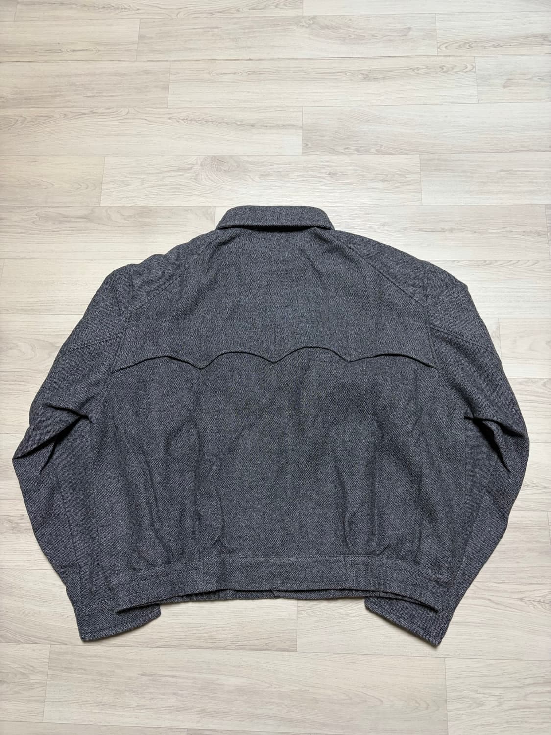 올리브드랩서비스 ODS 스윙어 자켓 차콜 L사이즈 판매 상품이미지3