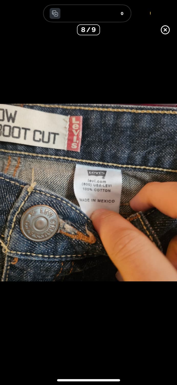 Levi’s No.518 세미 부츠컷 팬츠 27-28 상품이미지4