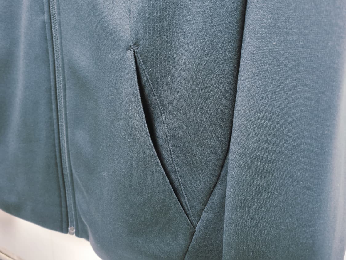 남성L 나이키 블랙 검정 기능성 기모 후드 집업 자켓 트레이닝복 상품이미지5