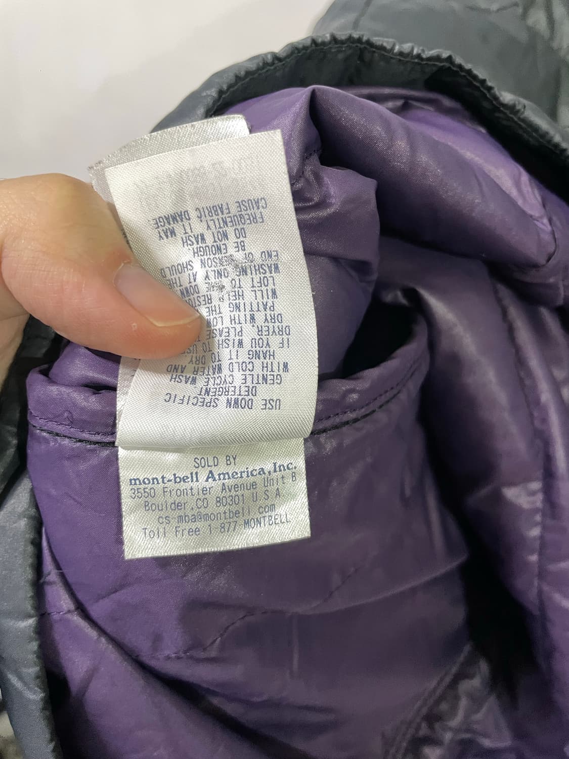 몽벨 구스 다운자켓 경량패딩 슈페리어 스타일 L 사이즈 상품이미지9