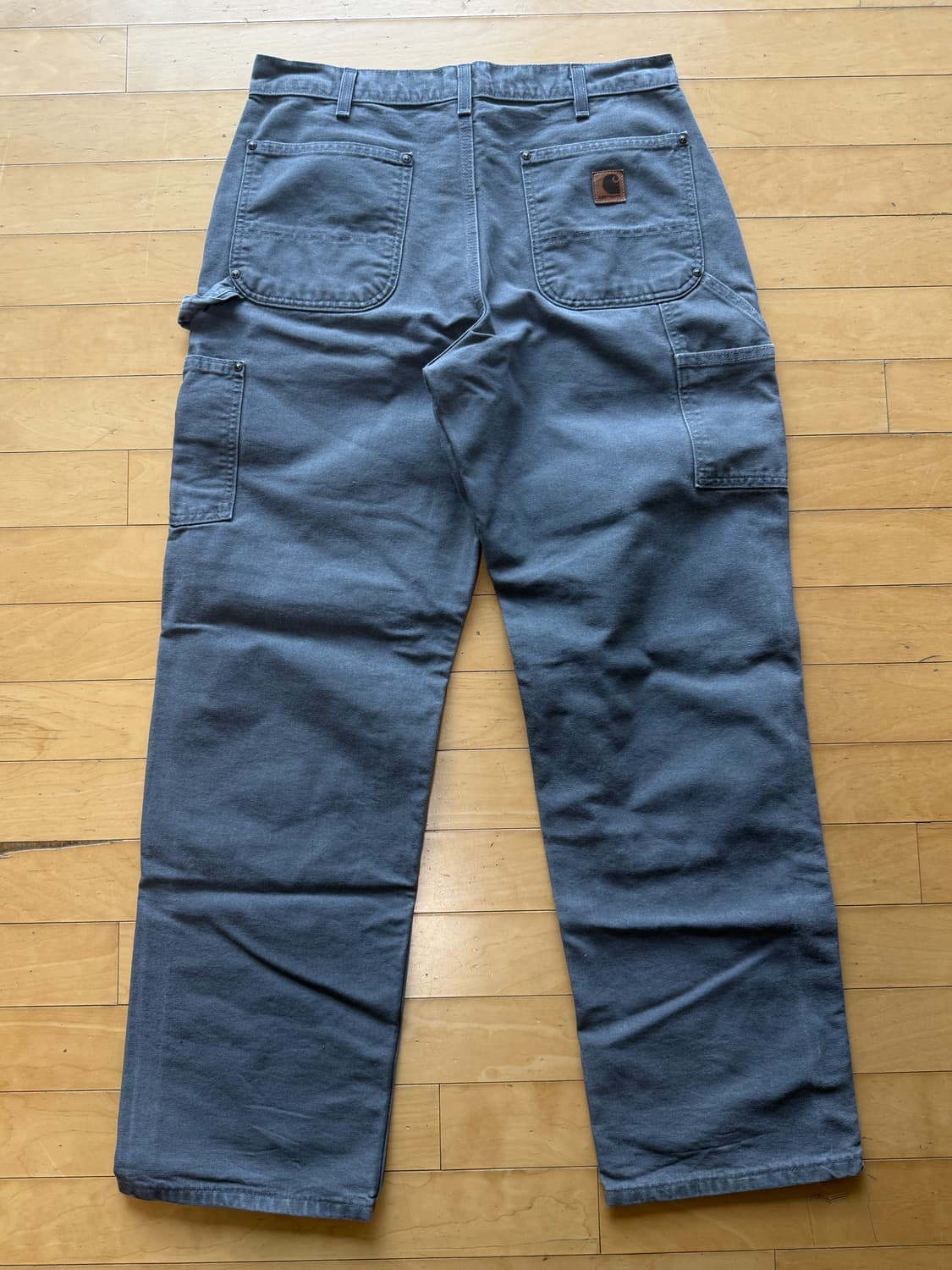 빈티지 칼하트 더블니 차콜 그레이34x32 상품이미지2