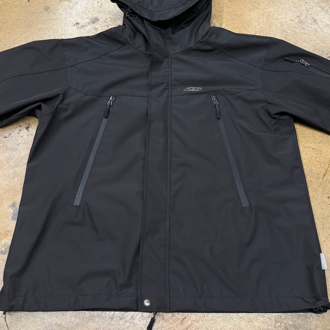 [정품/1] 본투윈 블랙 후드 자켓 바람막이 b15 상품이미지3