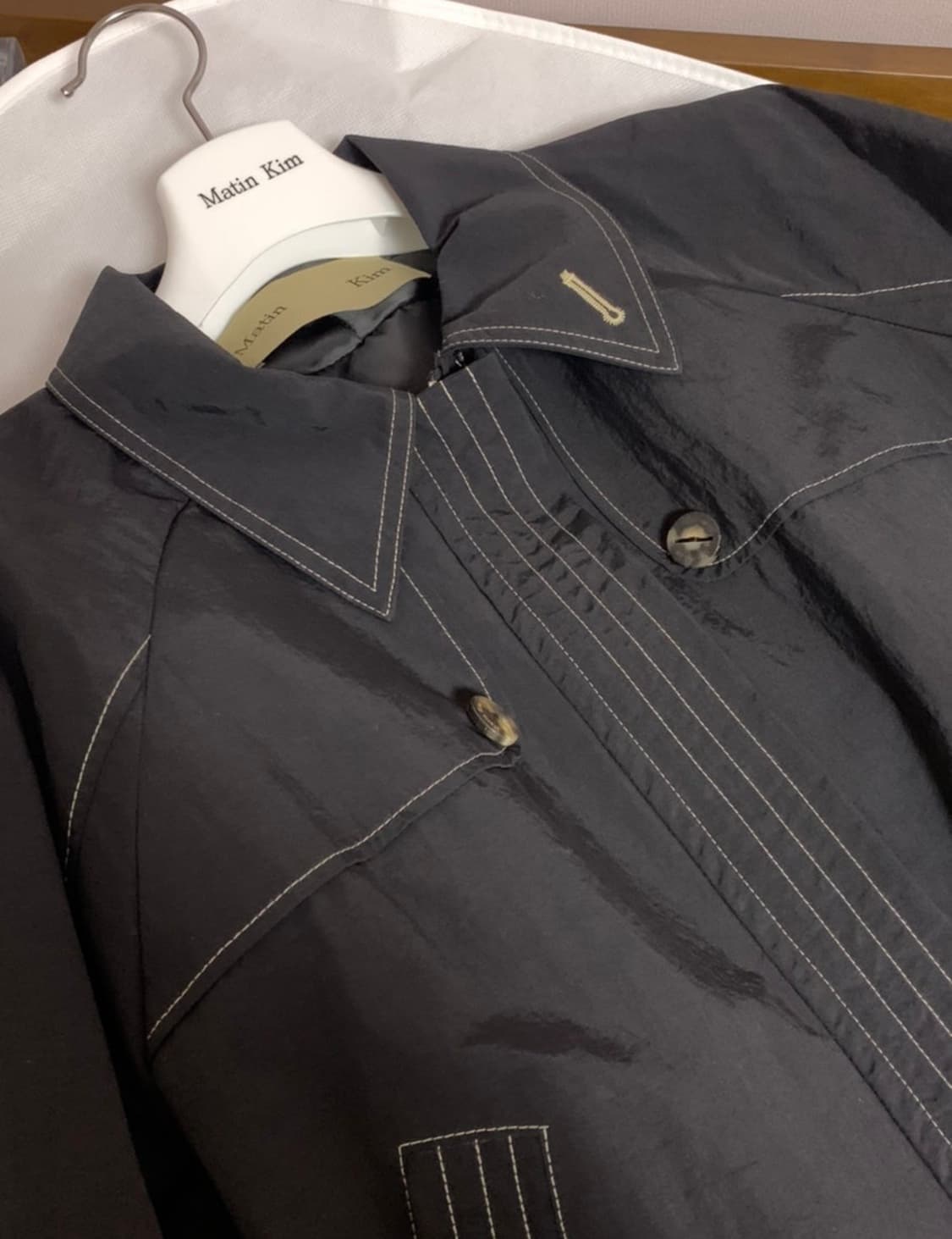 마뗑킴 matinkim 봄버자켓 블랙 팔아요 상품이미지3