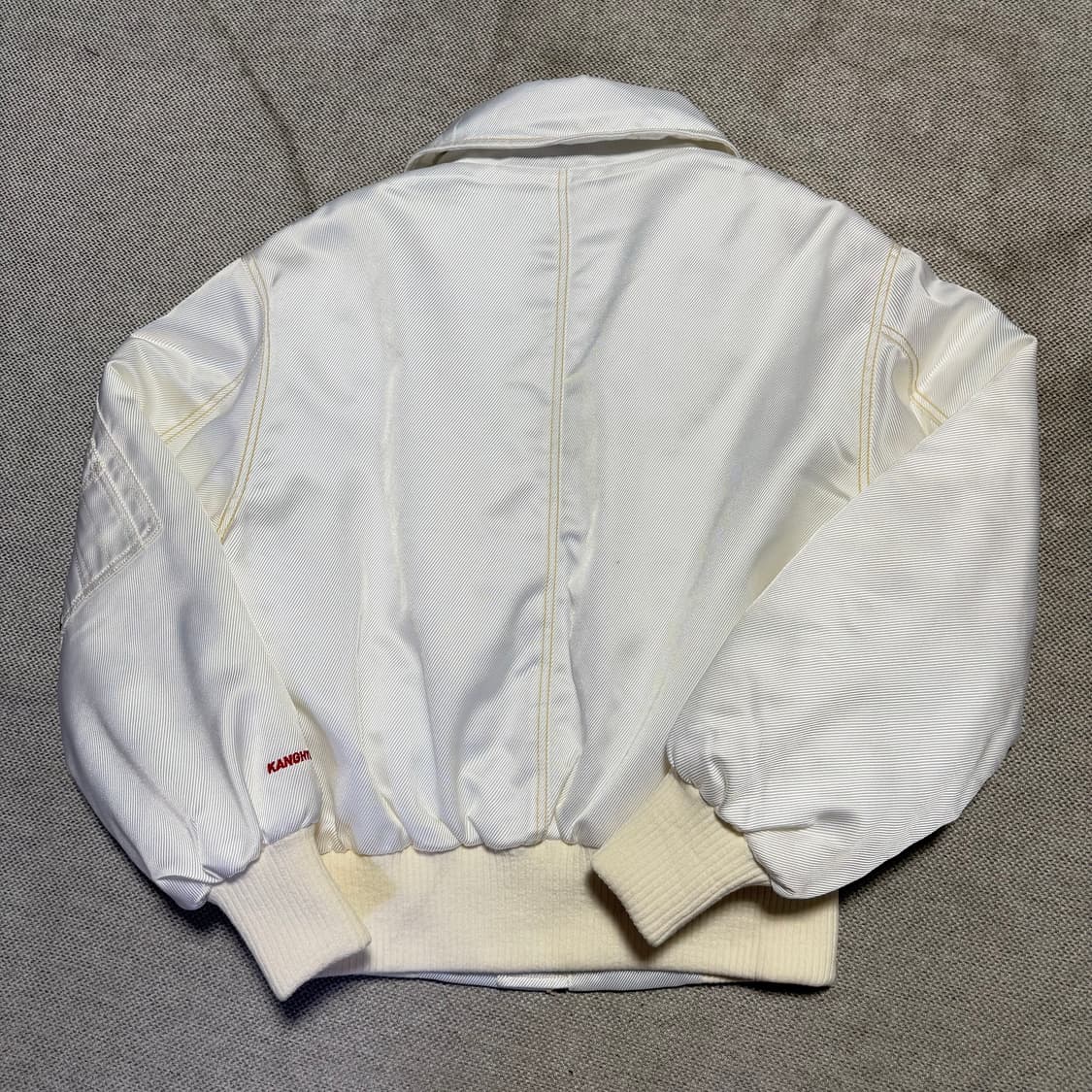 탑텐 x 강혁 화이트 봄버 자켓 상품이미지6