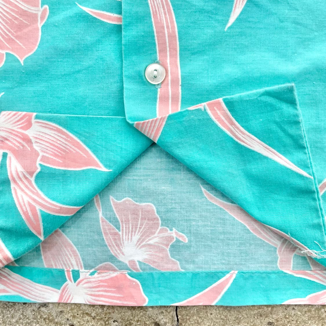 P&W 하와이 알로하 셔츠 M 상품이미지4