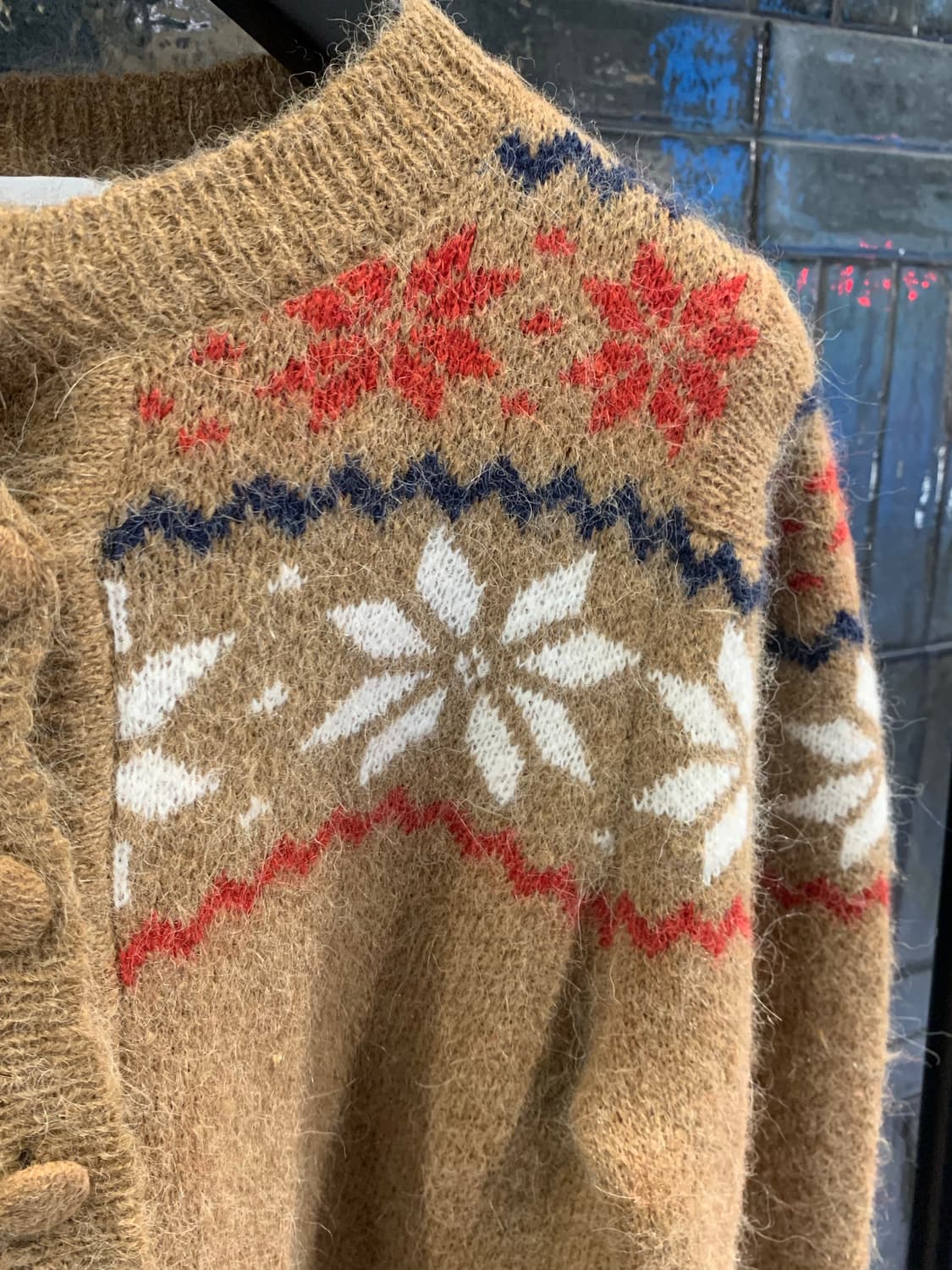 알파카 노르딕 니트 상품이미지3