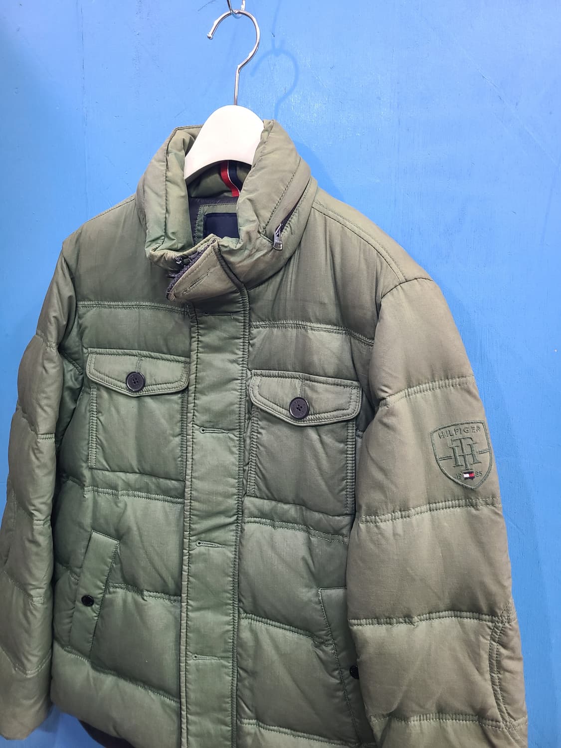 빈티지 타미패딩like아메카지 상품이미지1