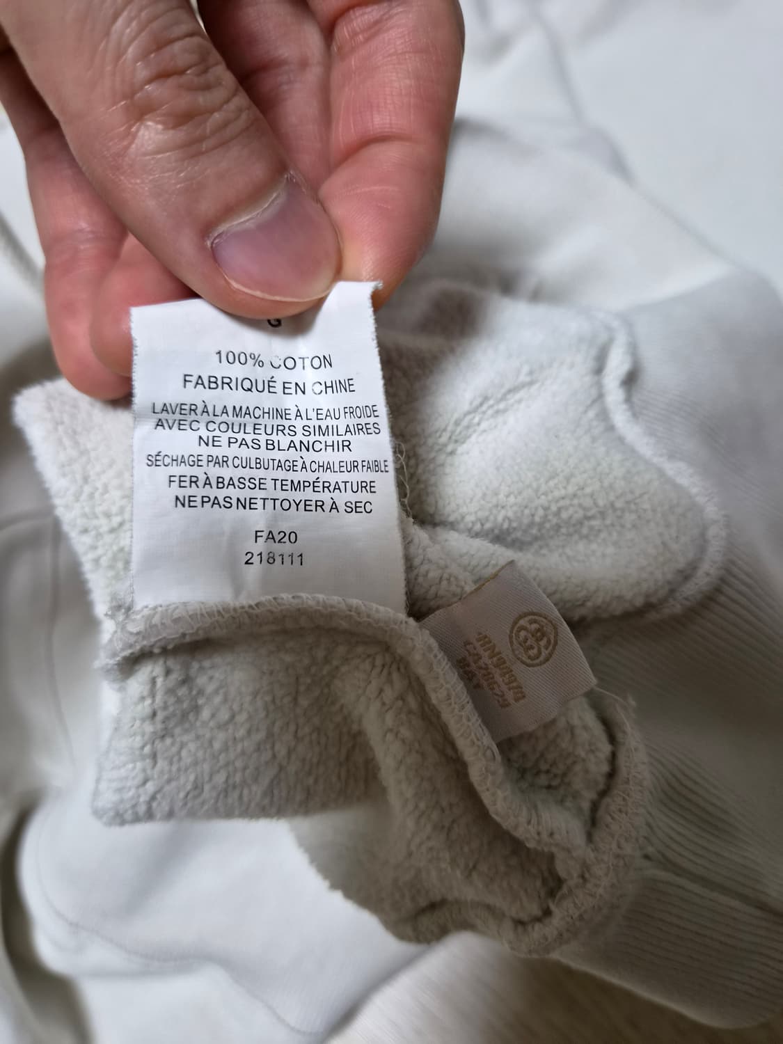 (정품) 스투시 백로고 후드티 라지 상품이미지5