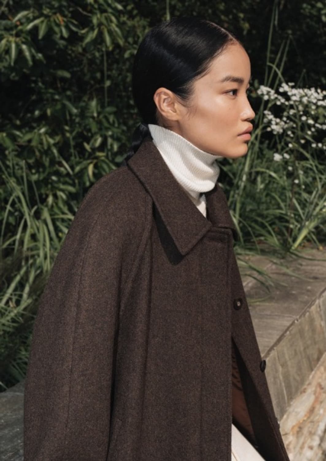 le17 le917 르셉템브르 래글런 코트 브라운 상품이미지2