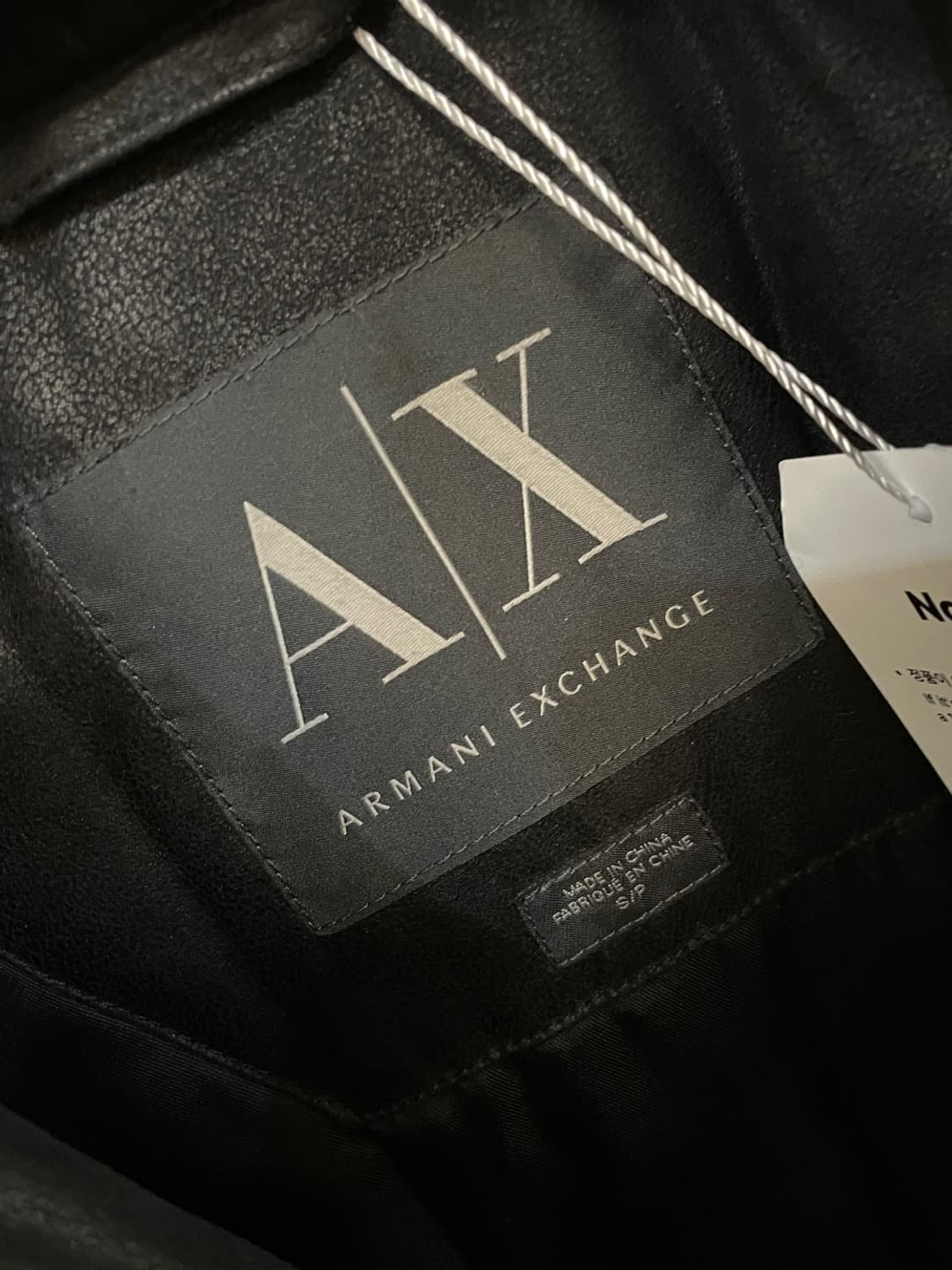 아르마니 익스체인지 싱글 라이더 자켓 상품이미지6