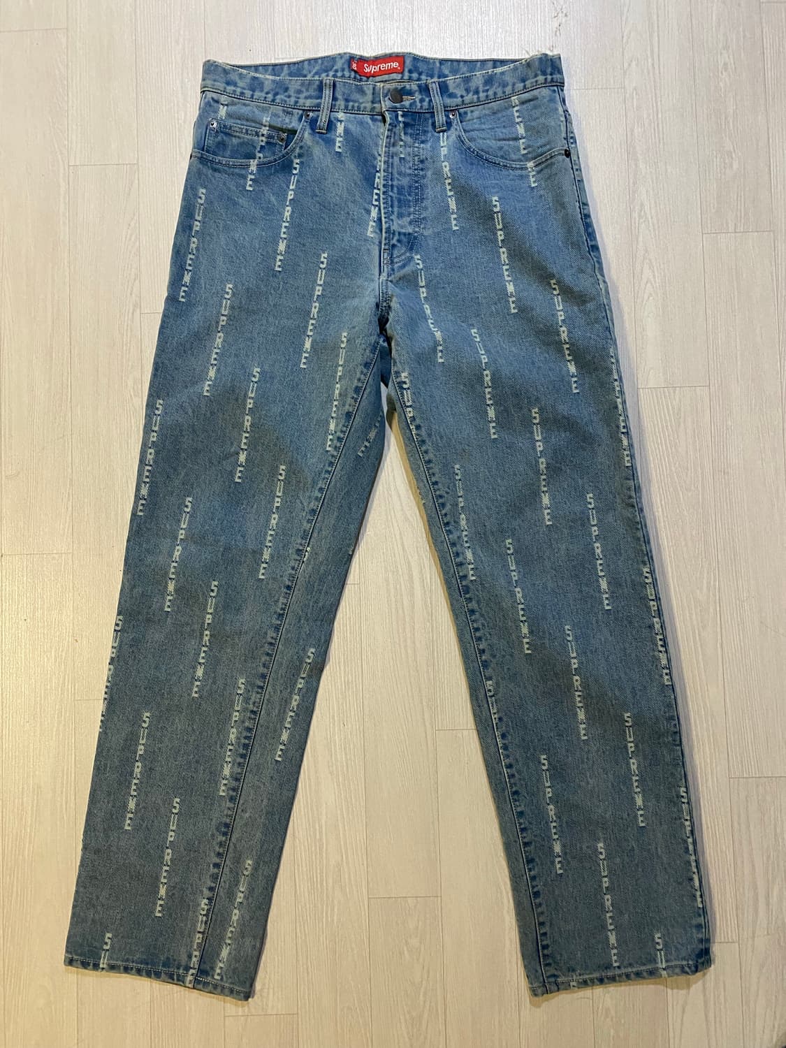 슈프림 자가드 데님 상품이미지1