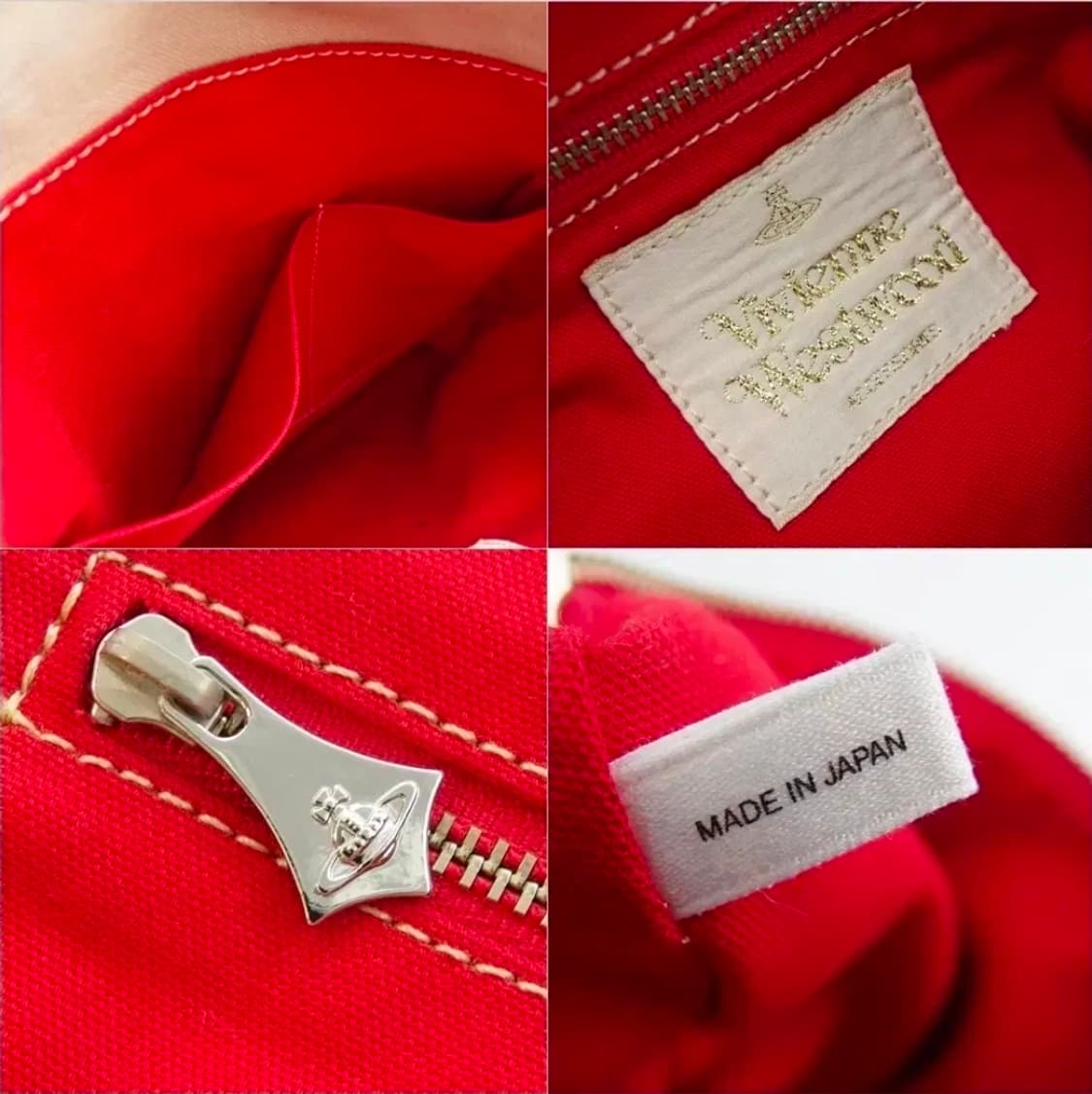 비비안 웨스트우드  I LOVE CRAP 캔버스 토트백 상품이미지8