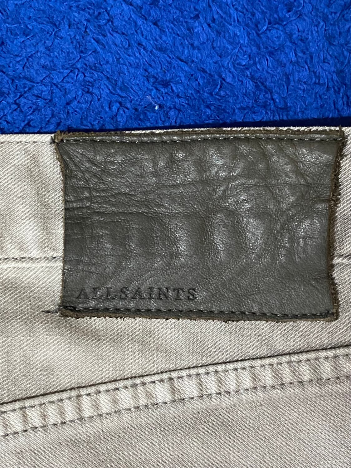 AllSaints 올세인츠 시가렛 스키니 핏 그레이 데님 진 W34 상품이미지7