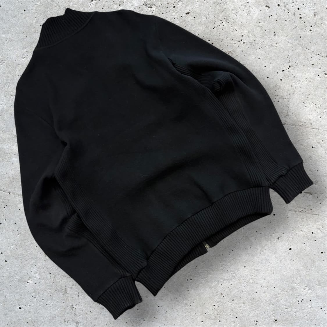 [100] 라코스테 울 블랙 니트 집업 가디건 C330 상품이미지2