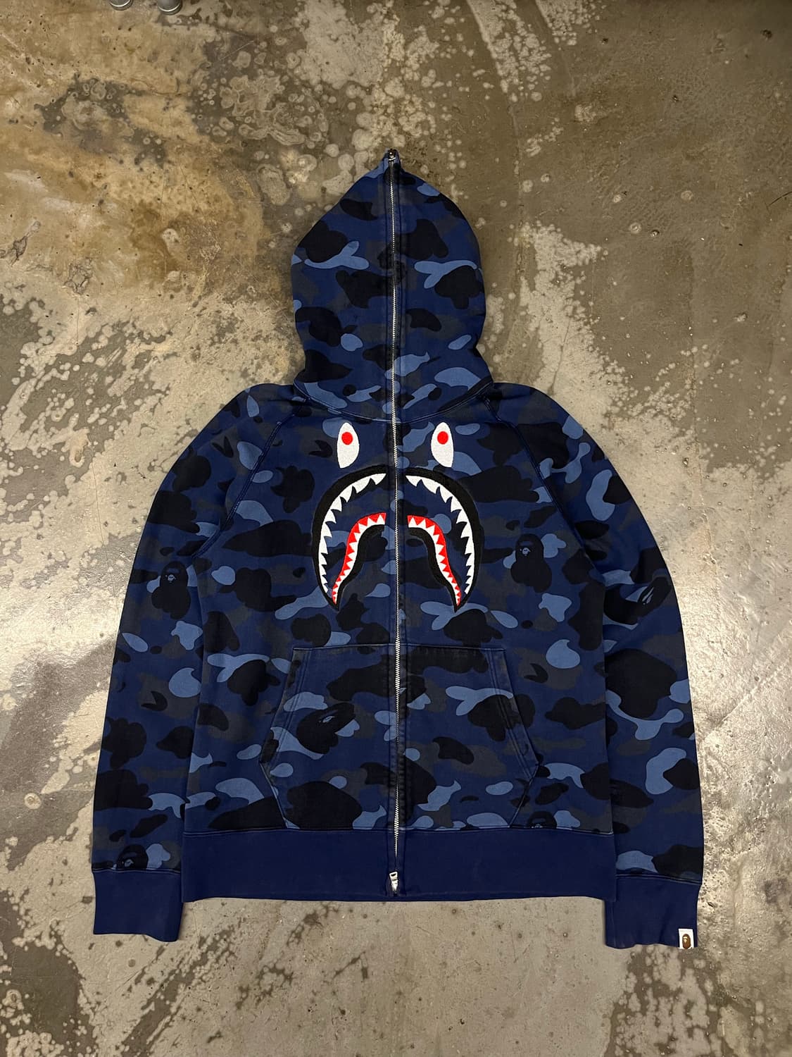 베이프 프론트 샤크자수 청계 L 상품이미지2