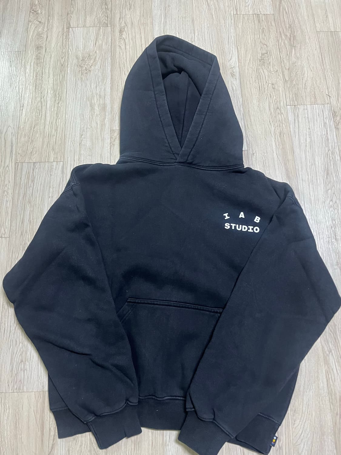 아이앱스튜디오 후드티 블랙 m 상품이미지1