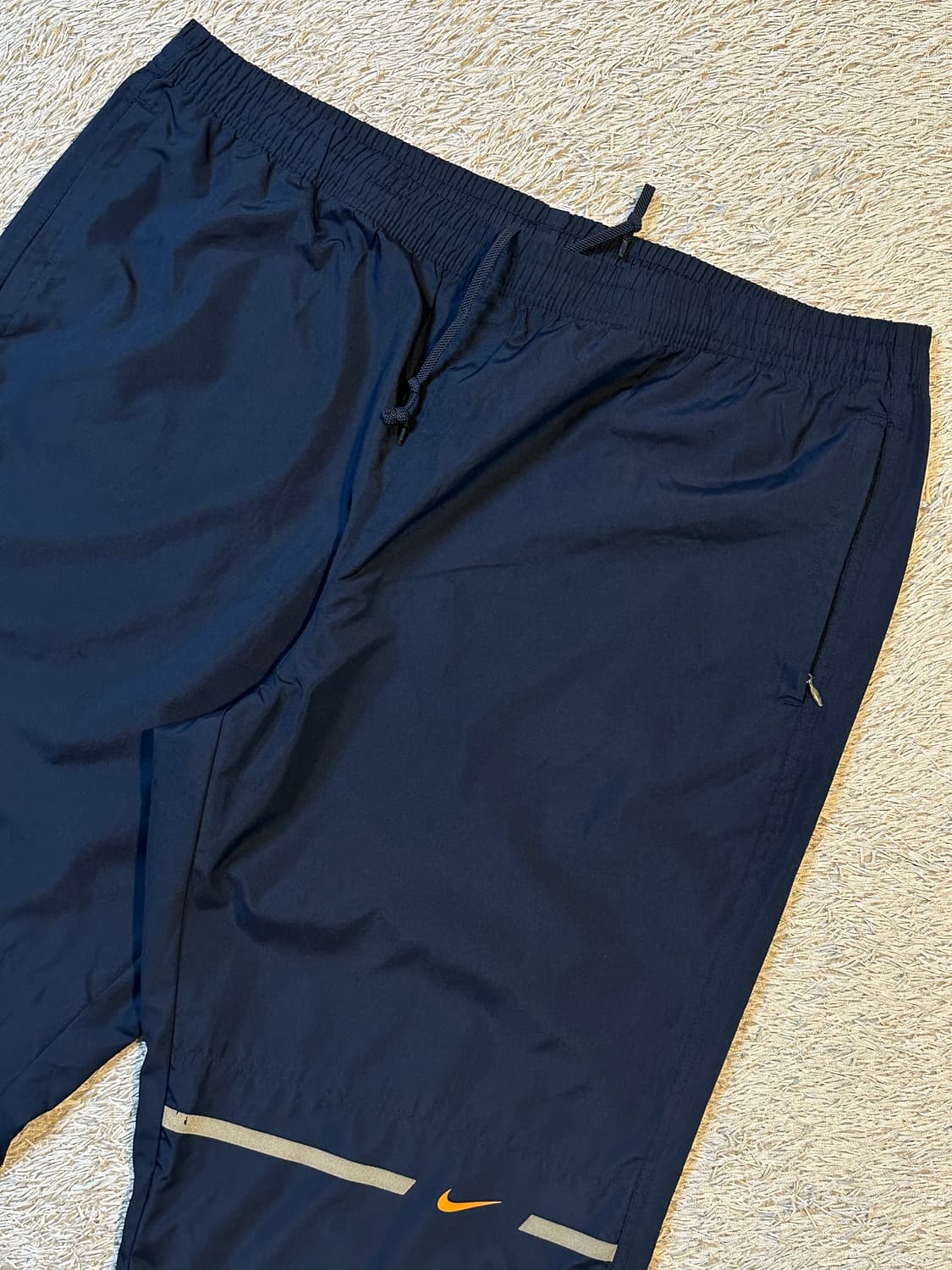 00's 나이키 올드스쿨 스우시 나일론 트랙팬츠 네이비 상품이미지1