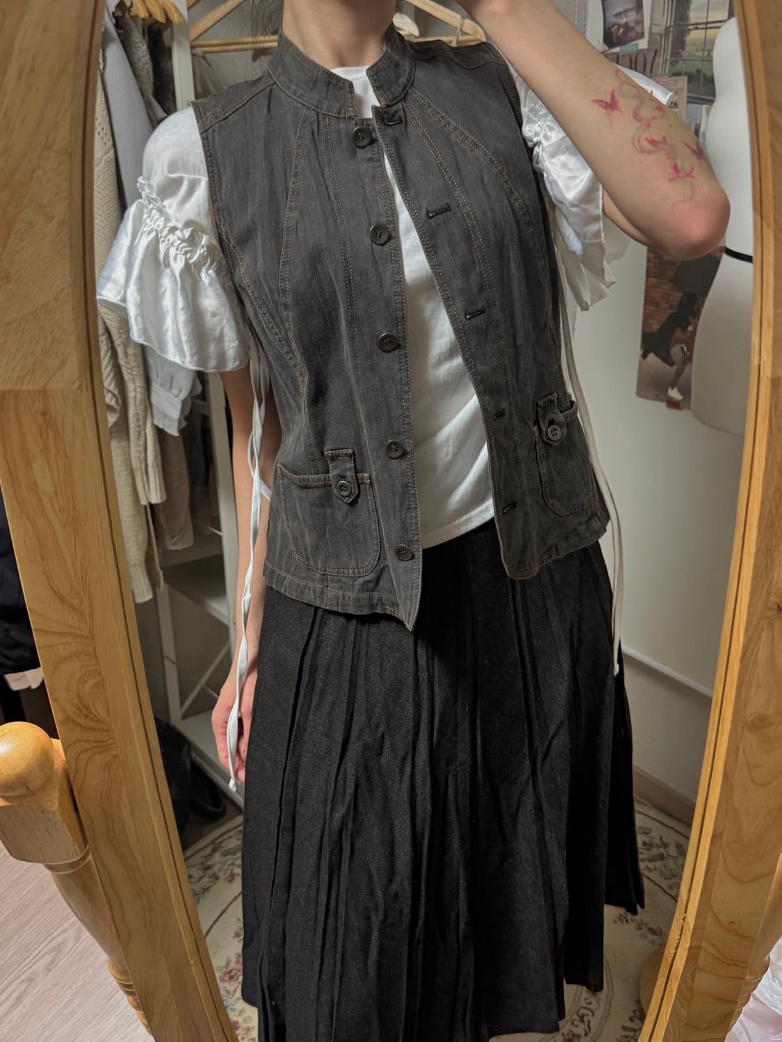 긱시크 모리걸 데님 코디 3개일괄 상품이미지1