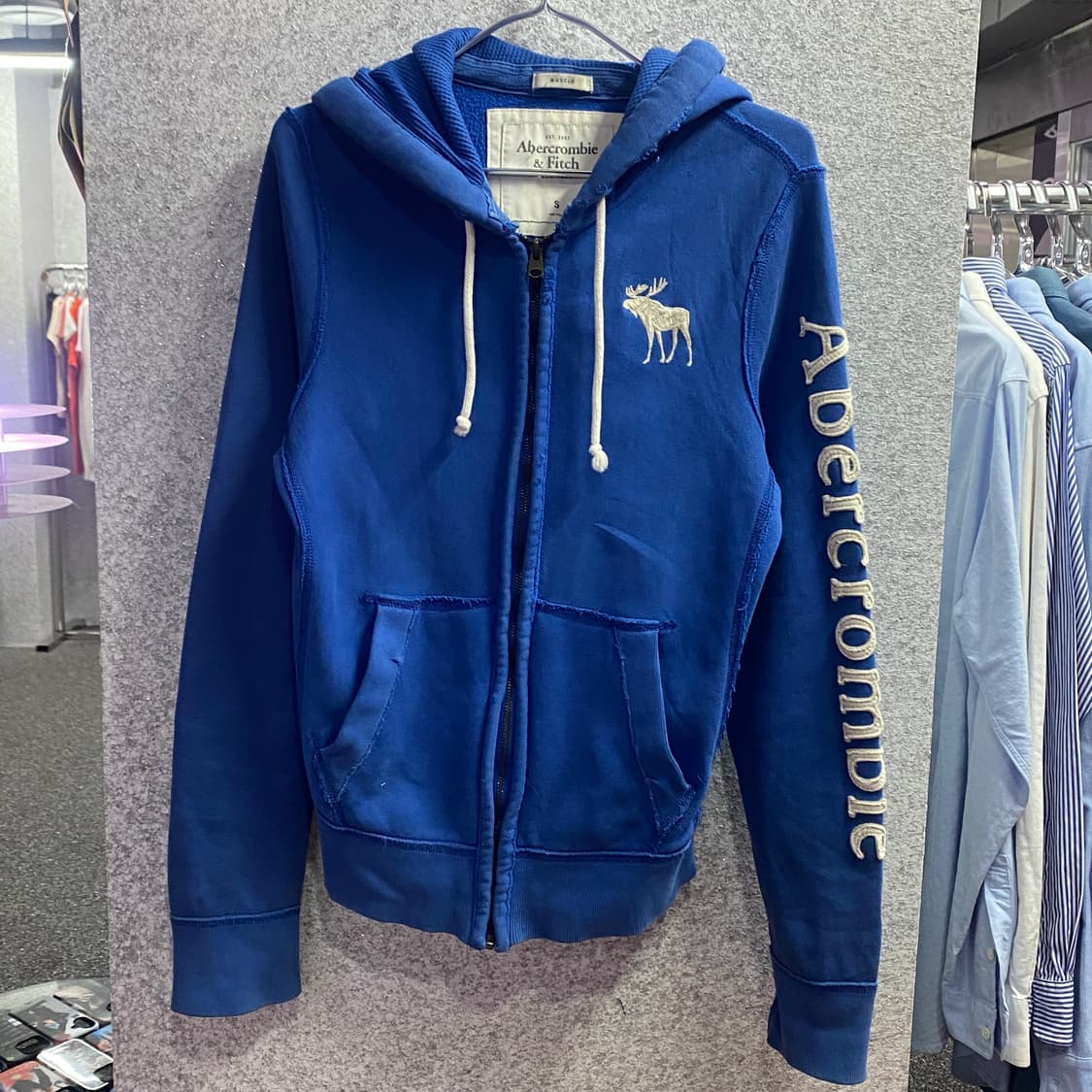 아베크롬비 암로고 디어 후드집업 B3172 상품이미지2