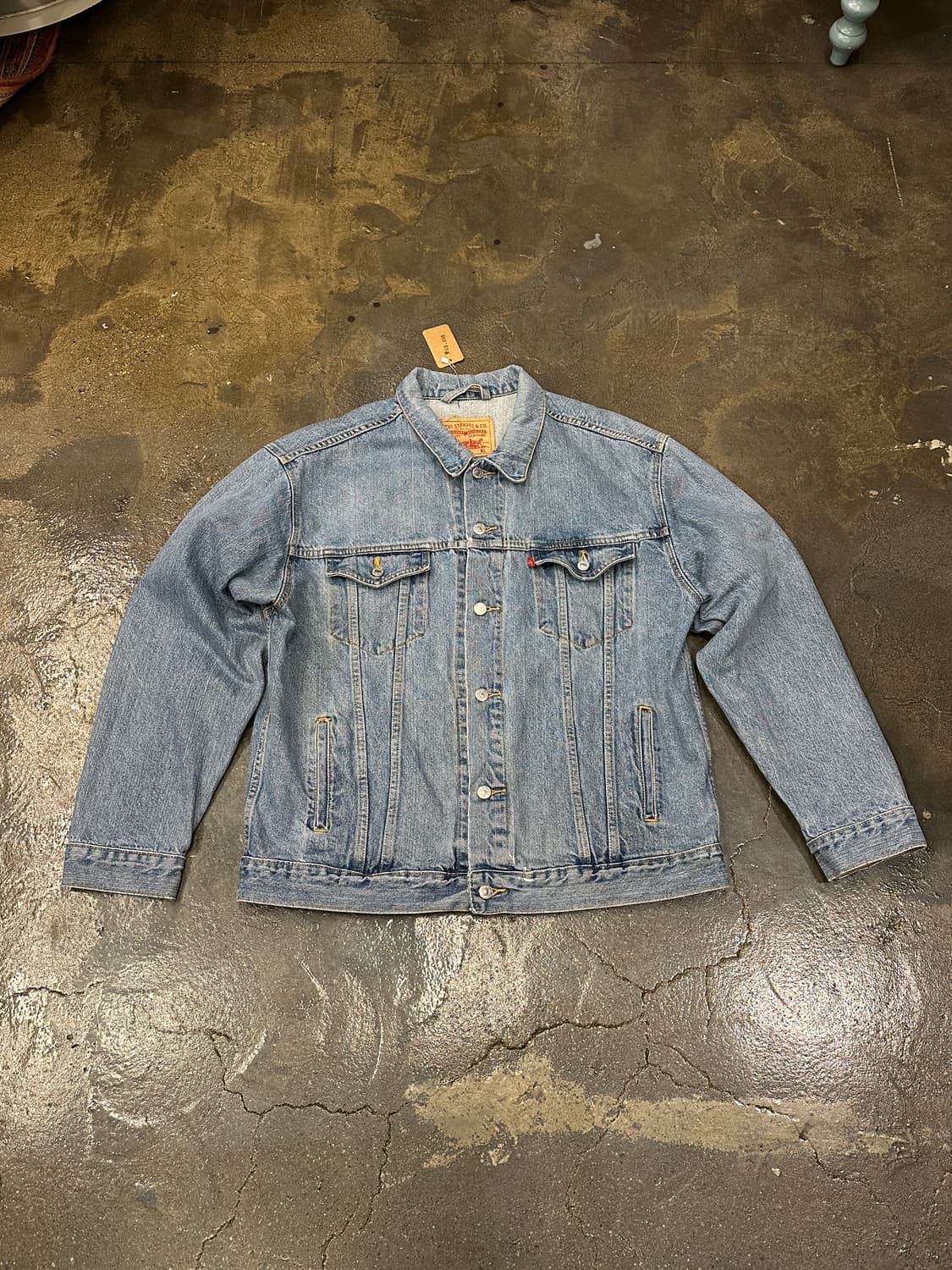 Levis 리바이스 70507 데님 트러커 자켓 XL 상품이미지1