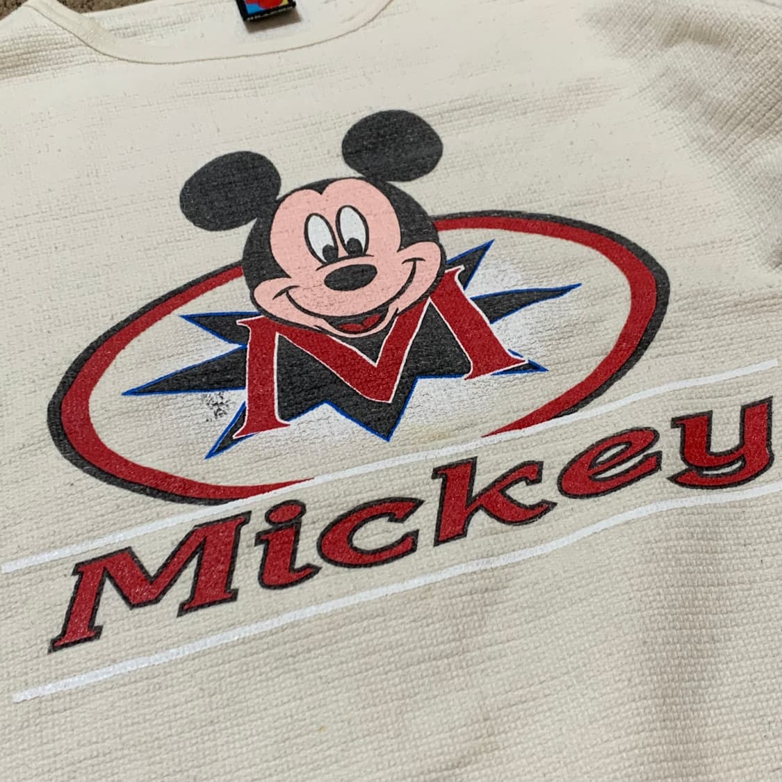 90s 미키마우스 빈티지 스웻셔츠 (L) 상품이미지3