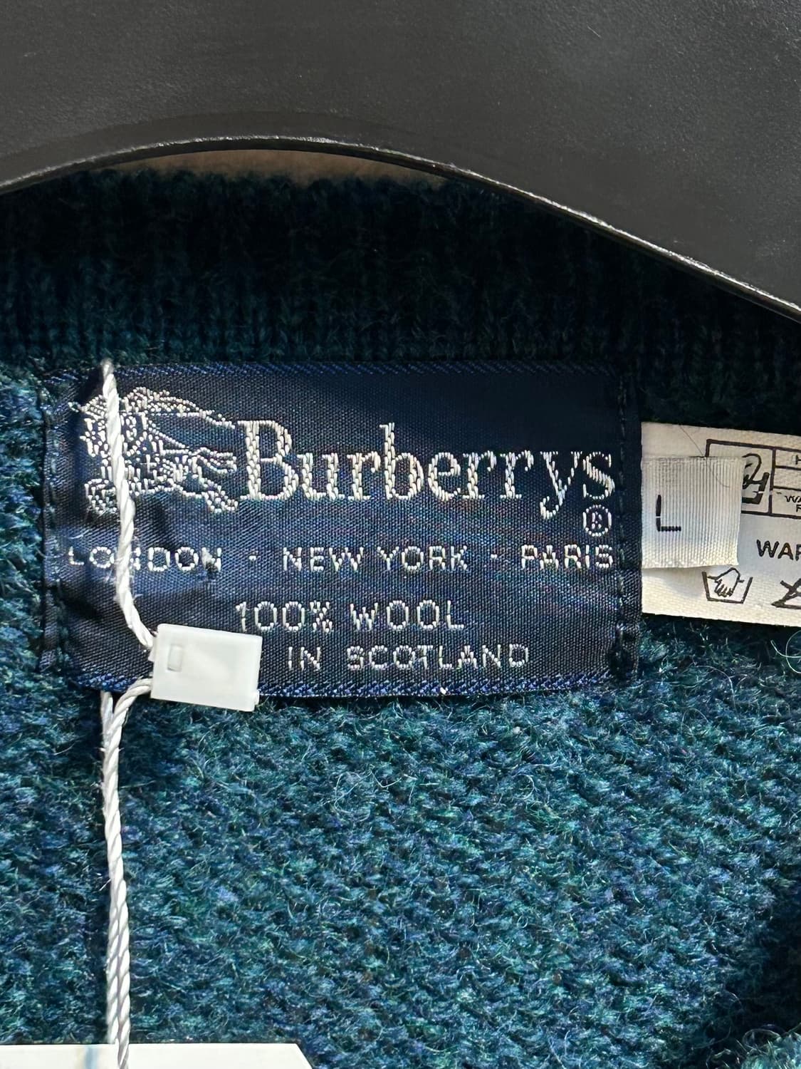 버버리 아가일 울 니트 상품이미지5