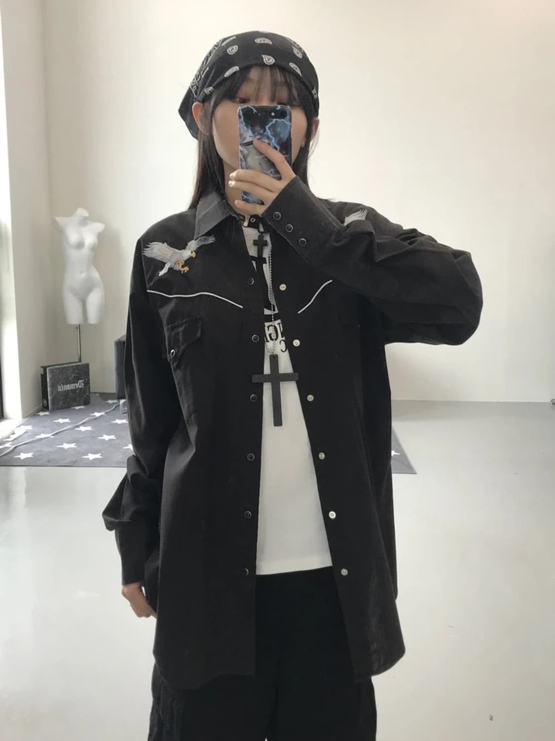 ELY CATTLEMAN 독수리 웨스턴 셔츠 상품이미지2