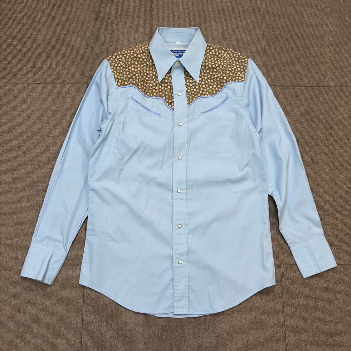 tom mix 플라워 웨스턴 셔츠 상품이미지1