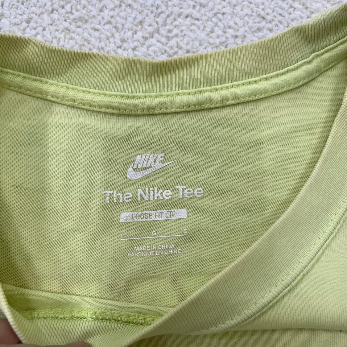 L 나이키 월드투어 반팔 티셔츠 0319M 상품이미지2