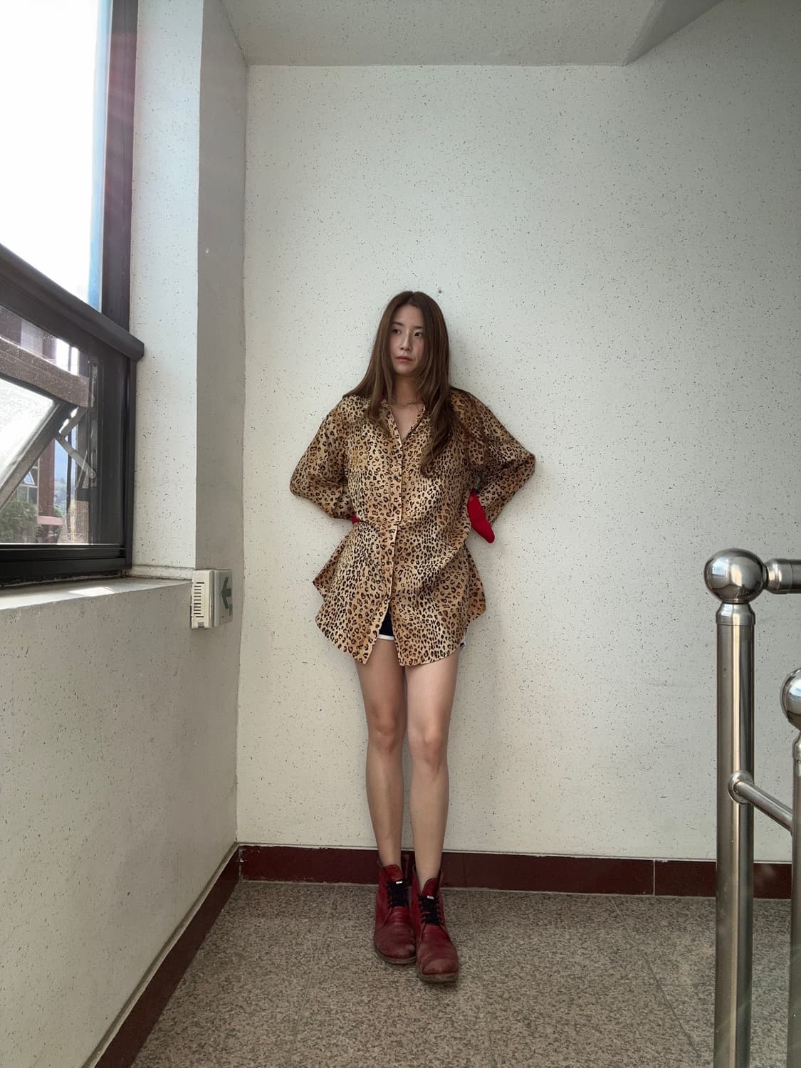 랄프로렌 호피 레오파드 셔츠 상품이미지10