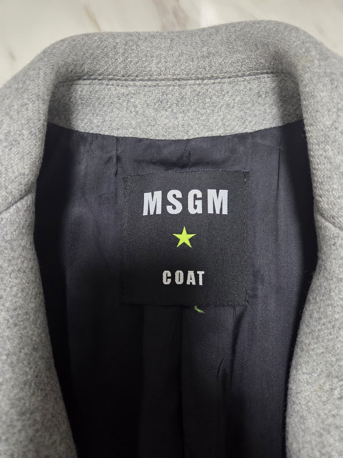 MSGM 로켓 패치 롱코트 상품이미지7