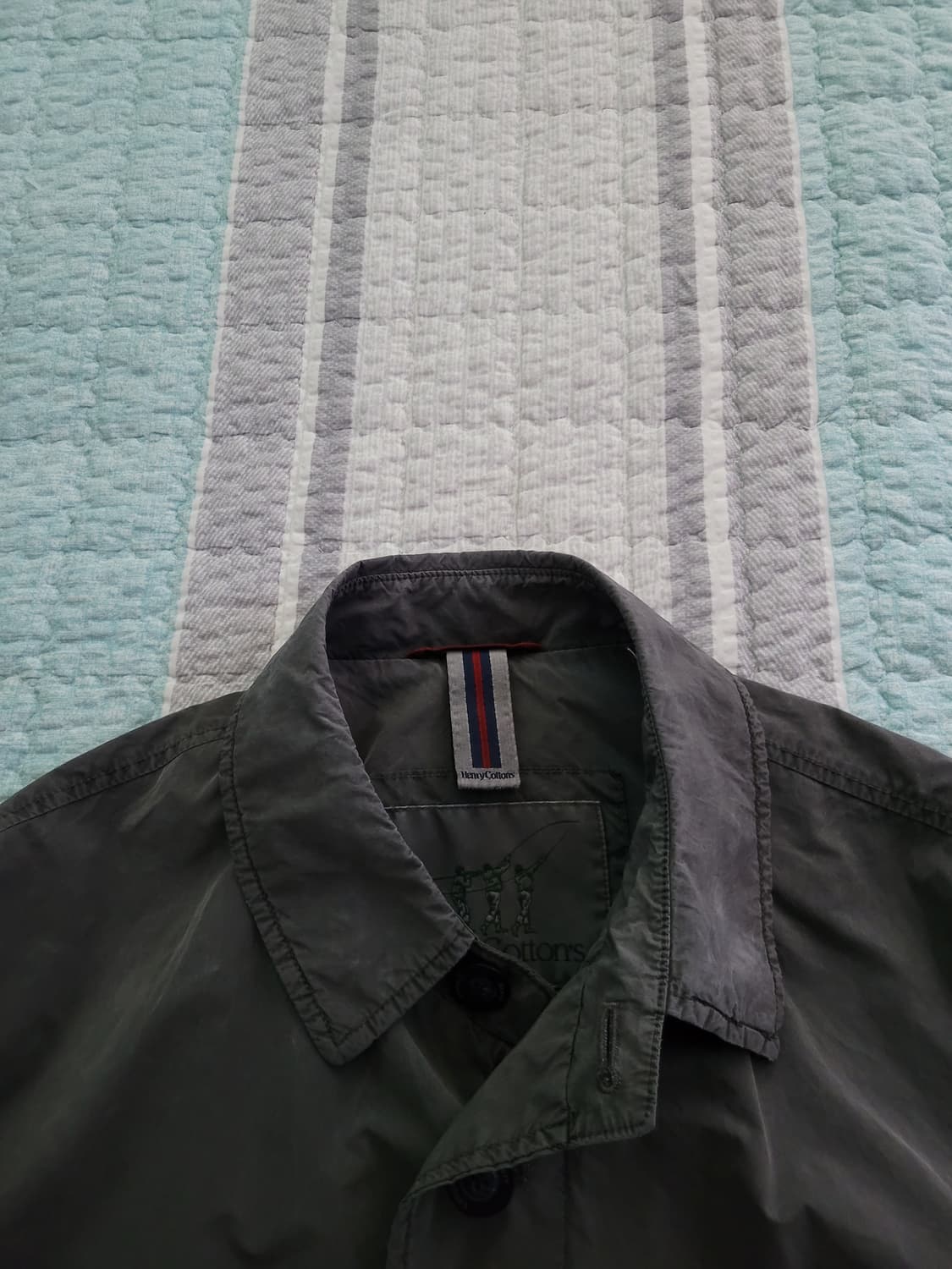 헨리코튼 Henry Cotton 가먼트다잉 바람막이 자켓 100사이즈  상품이미지2