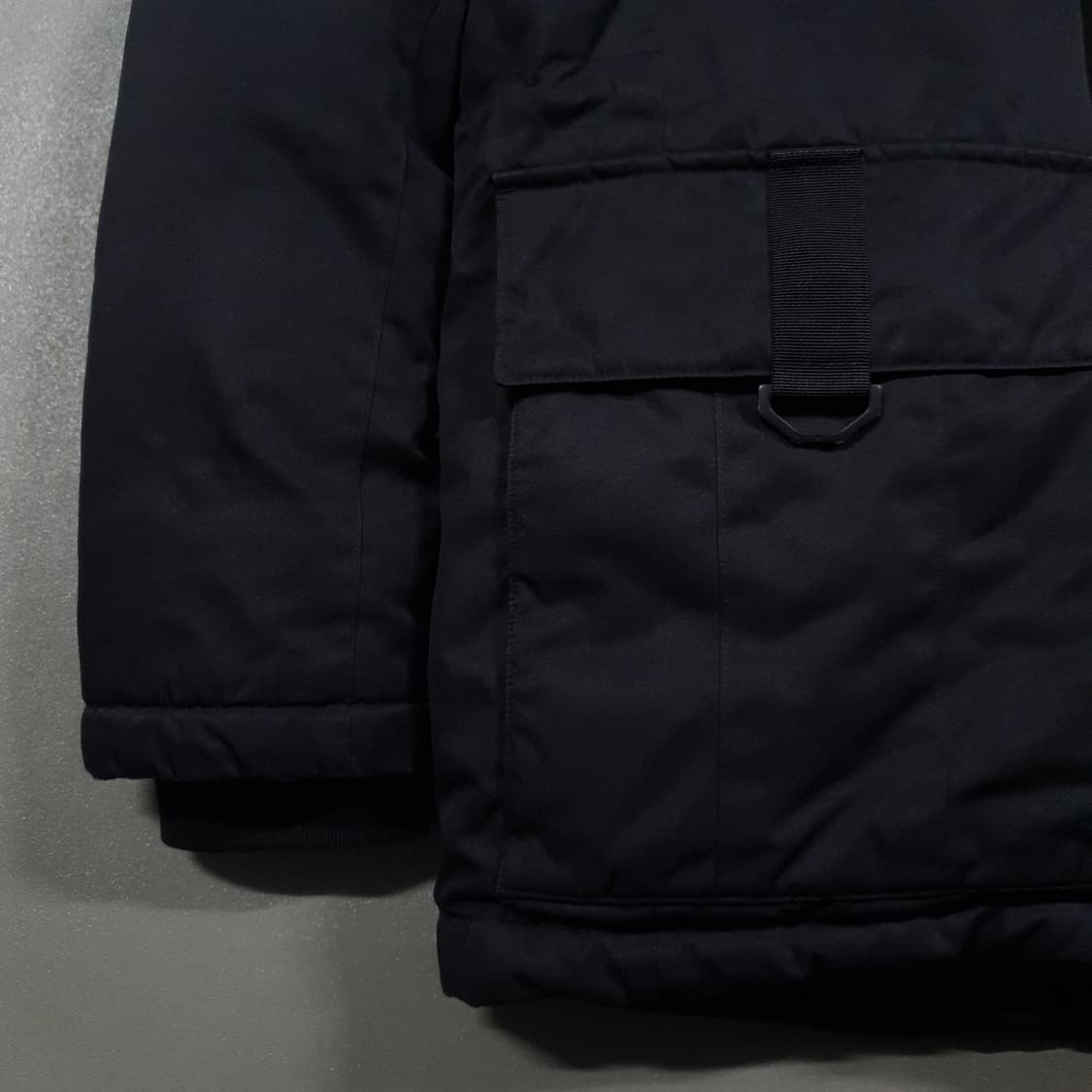 실측 L (100) 코오롱스포츠 포켓 라쿤퍼 스마터 덕다운 패딩 점퍼 상품이미지4