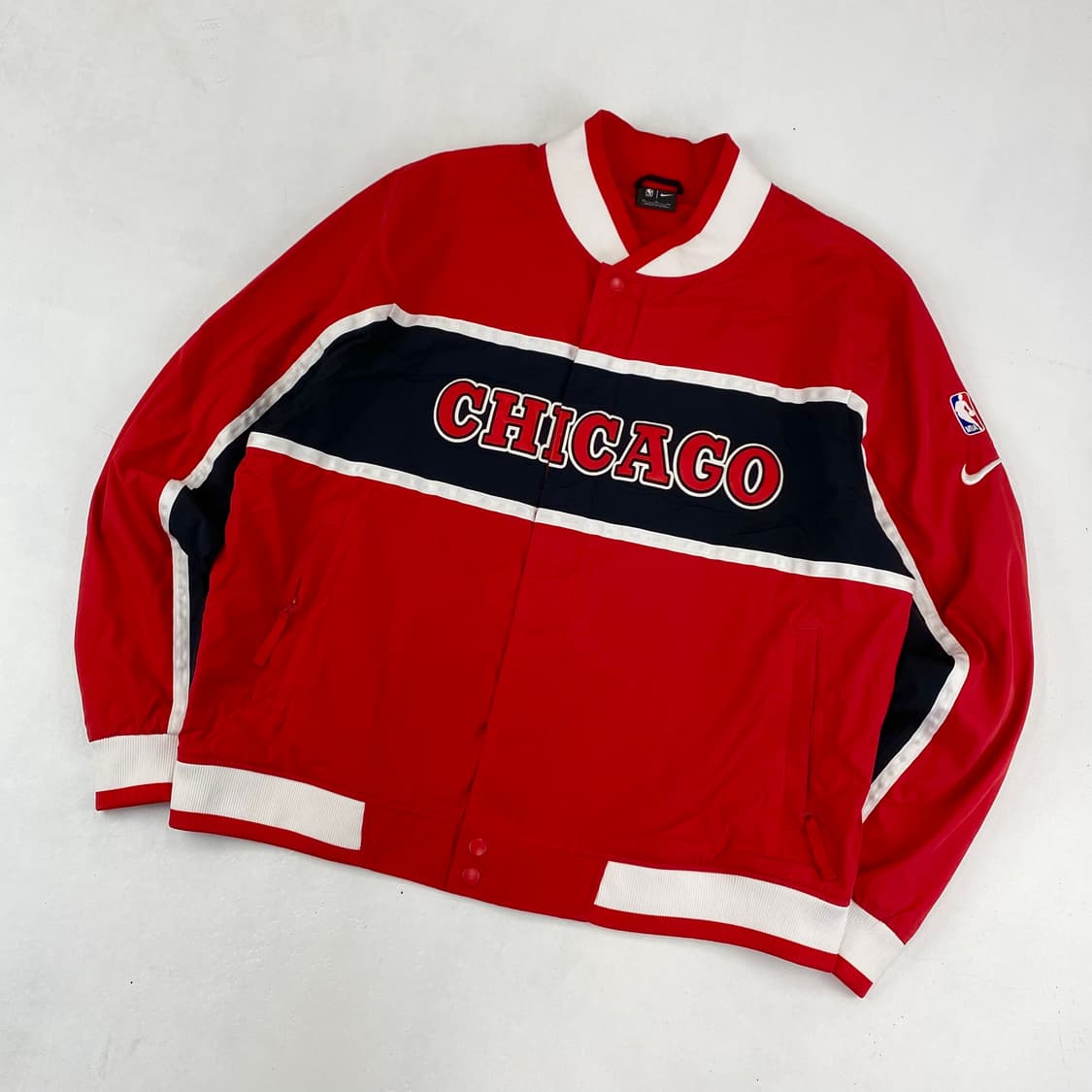나이키 X NBA 시카고 불스 나일론 트랙 자켓 (105) 상품이미지1
