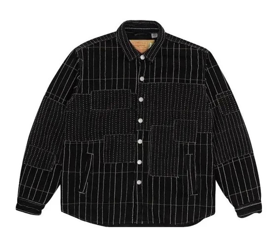 [M] [새상품] 데님티어스 X 리바이스 피스 패디드 자켓 상품이미지2