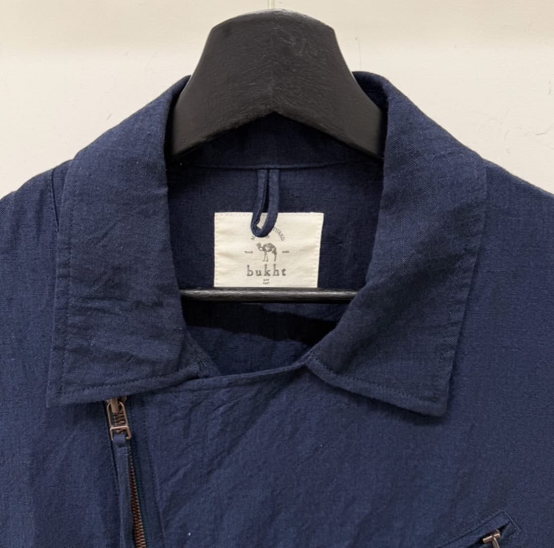 부후토 bukht 비대칭 라이더 자켓 상품이미지3